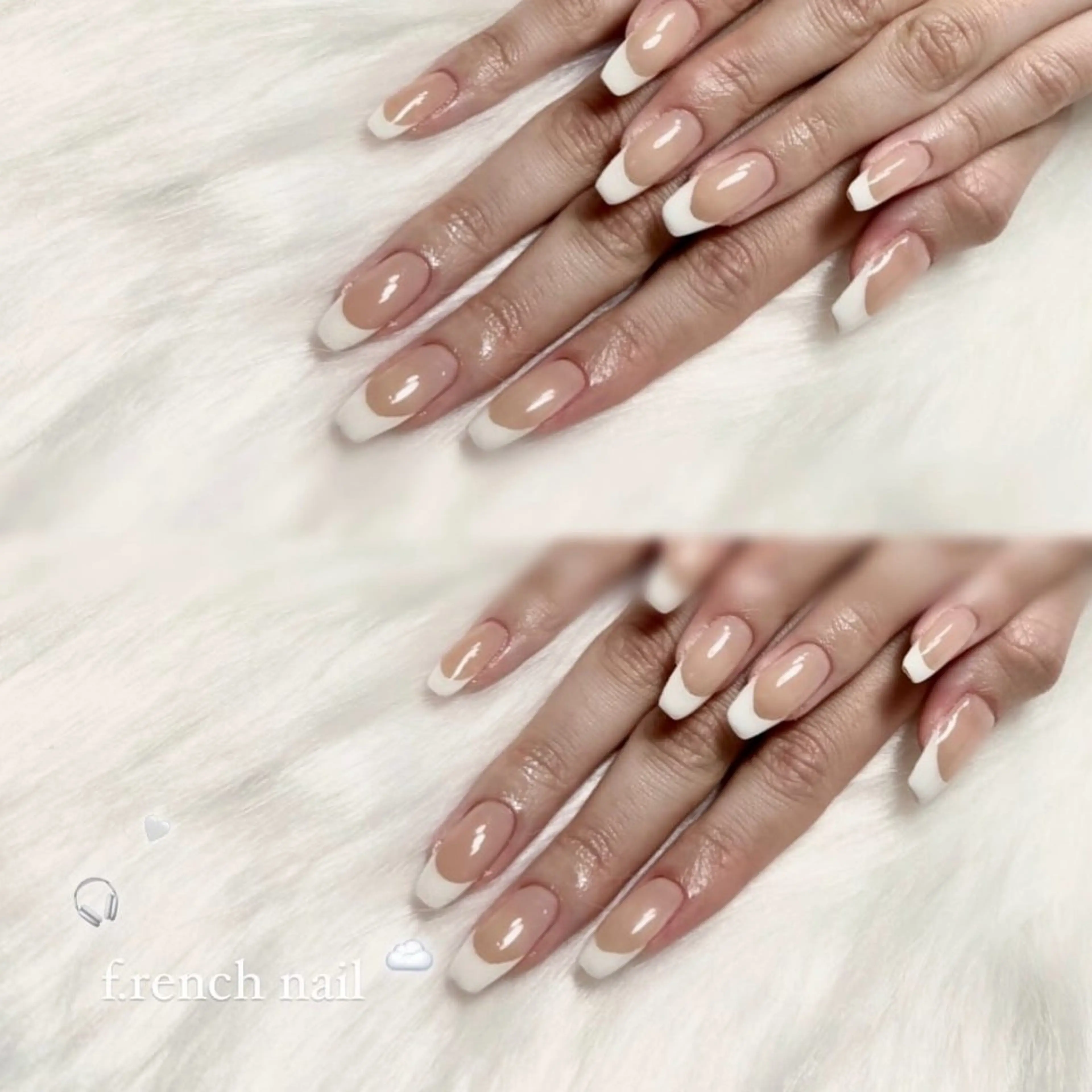 french nailの写真