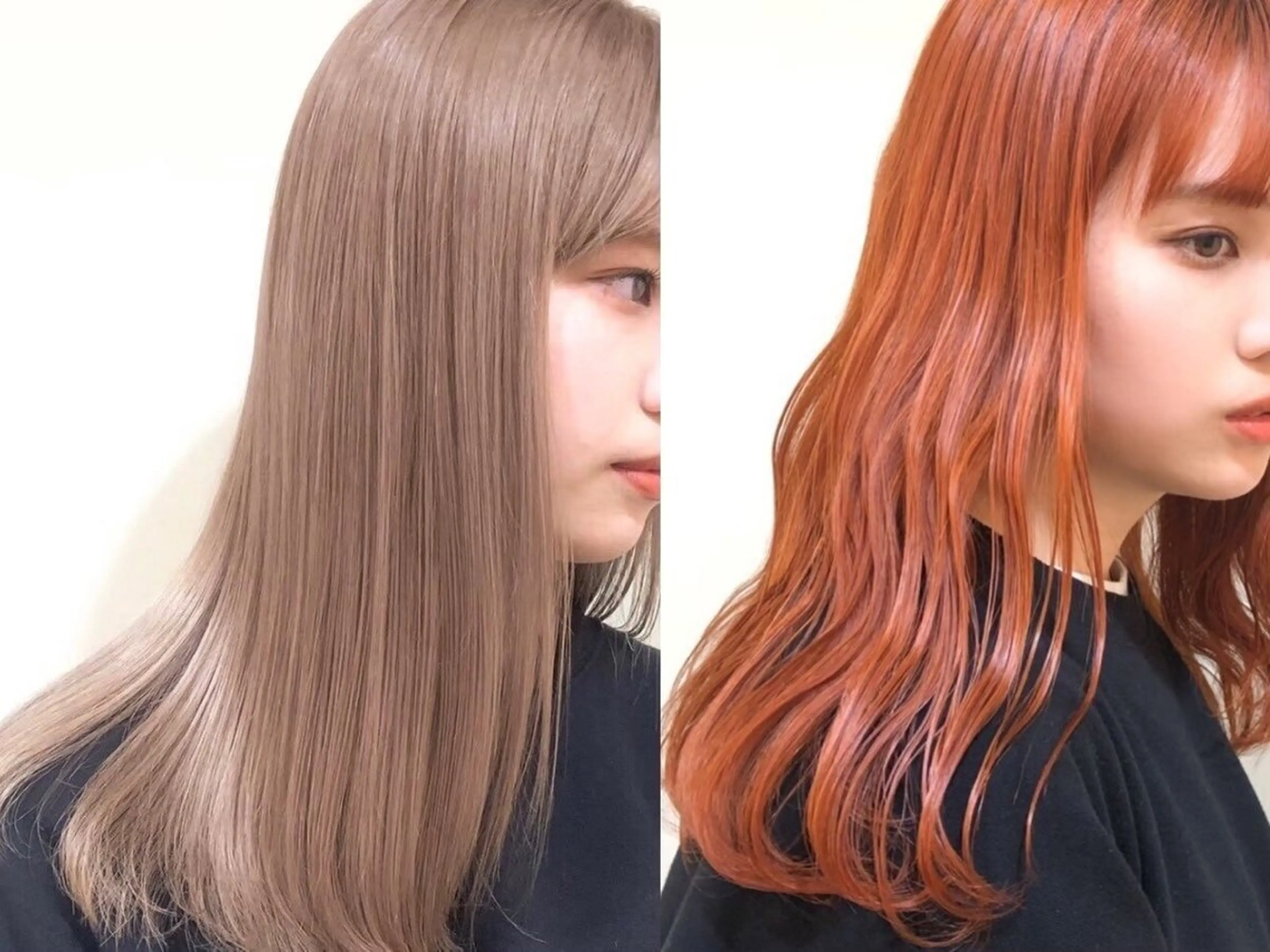 ロング カラー カット ヘアカラー トリートメント ✨透明感カラー ✨カイトのヘアスタイル