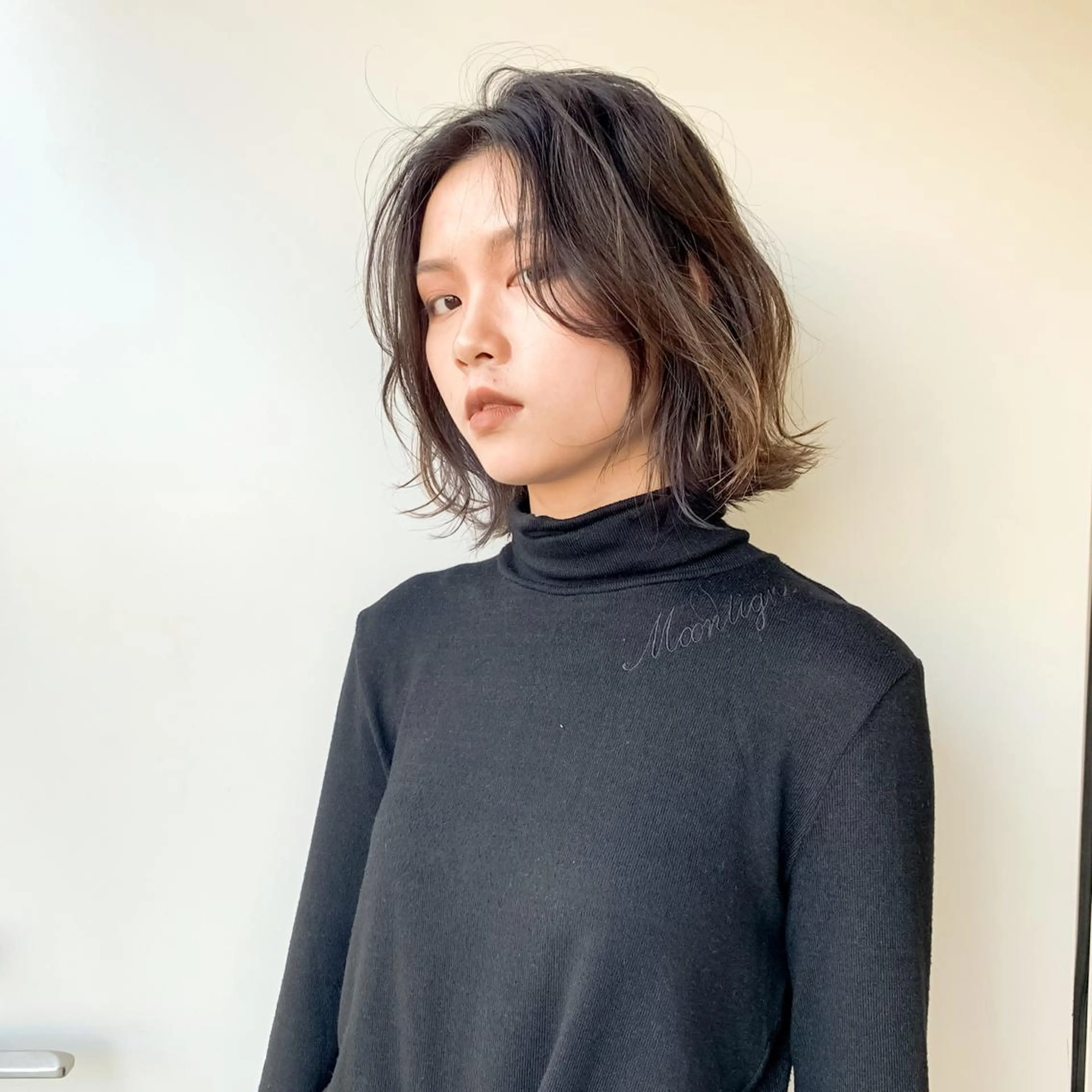ショート カラー ボブ レイヤーカット 美髪/デザイン /　湯本　哲也のヘアスタイル