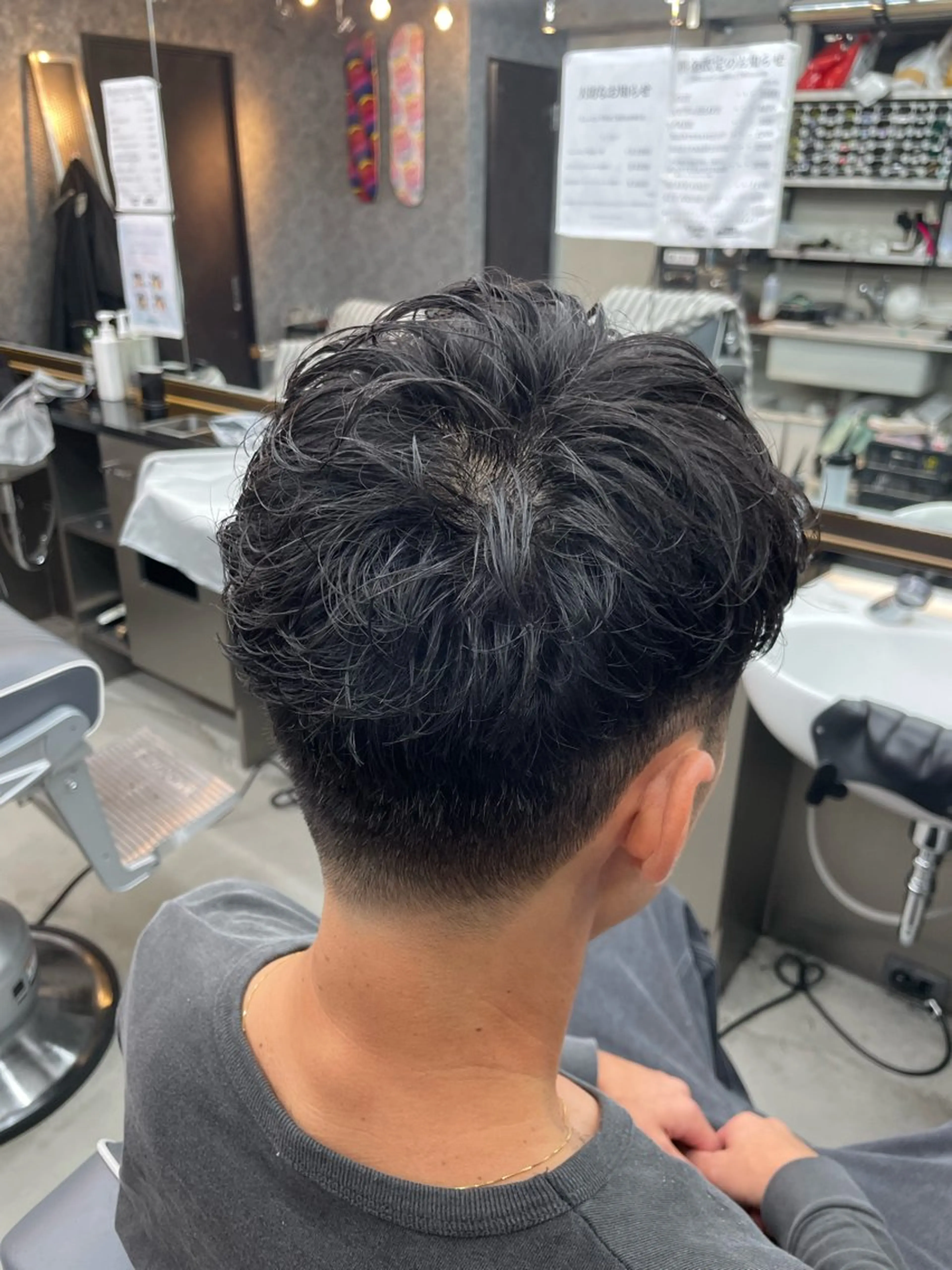 ショート ヘアアレンジ メンズ メンズパーマ メンズショート くせ毛 ショートヘア 似合わせカット特化/ 💈ミナ💈のヘアスタイル