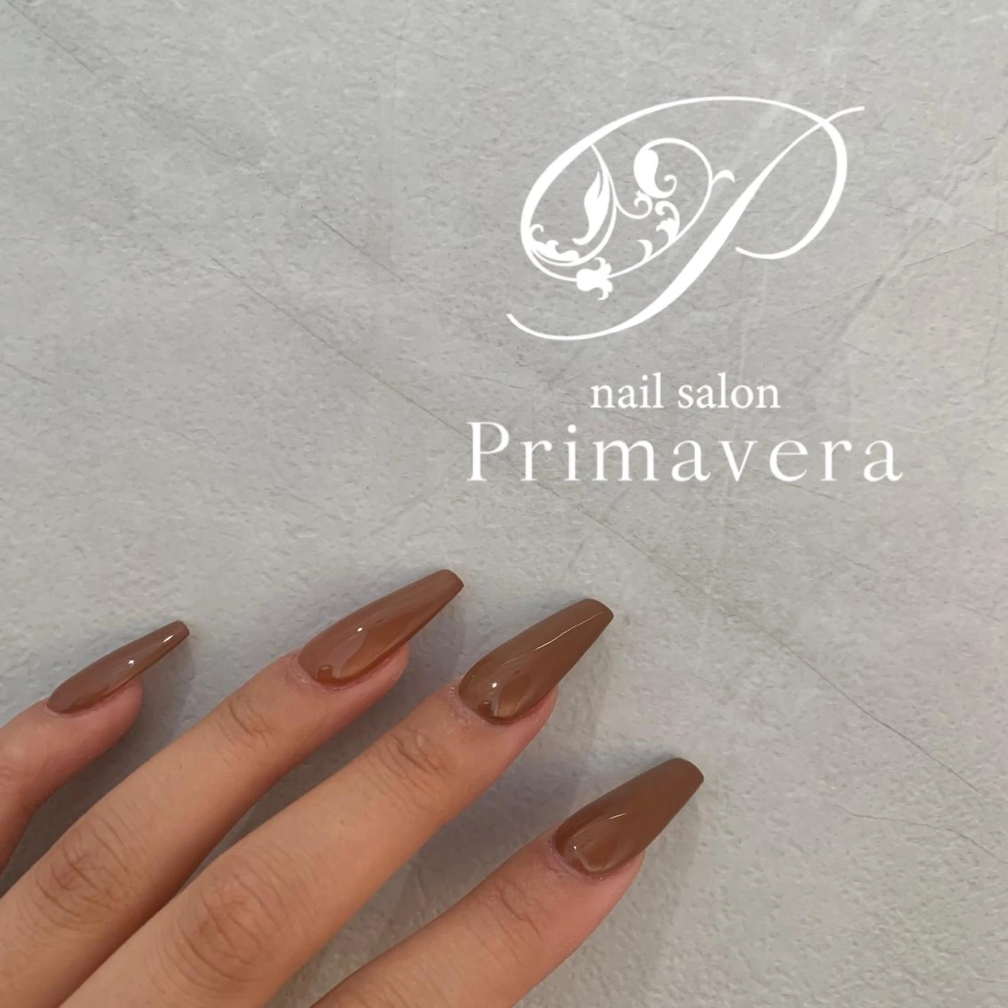 ネイル ハンドネイル primavera ワンホン系/ちゅるんのネイルデザイン