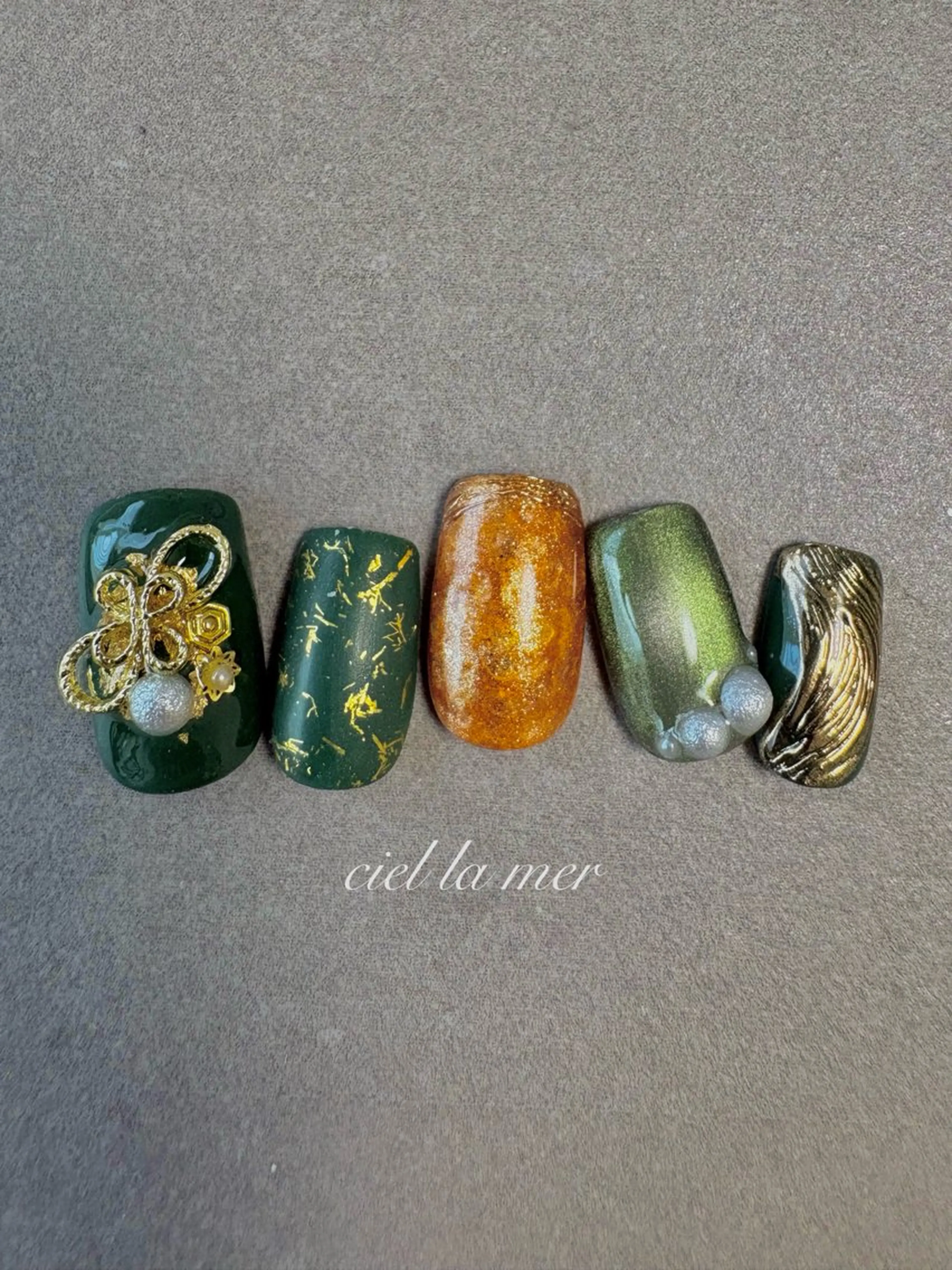 ネイル ハンドネイル ciel la merのネイルデザイン