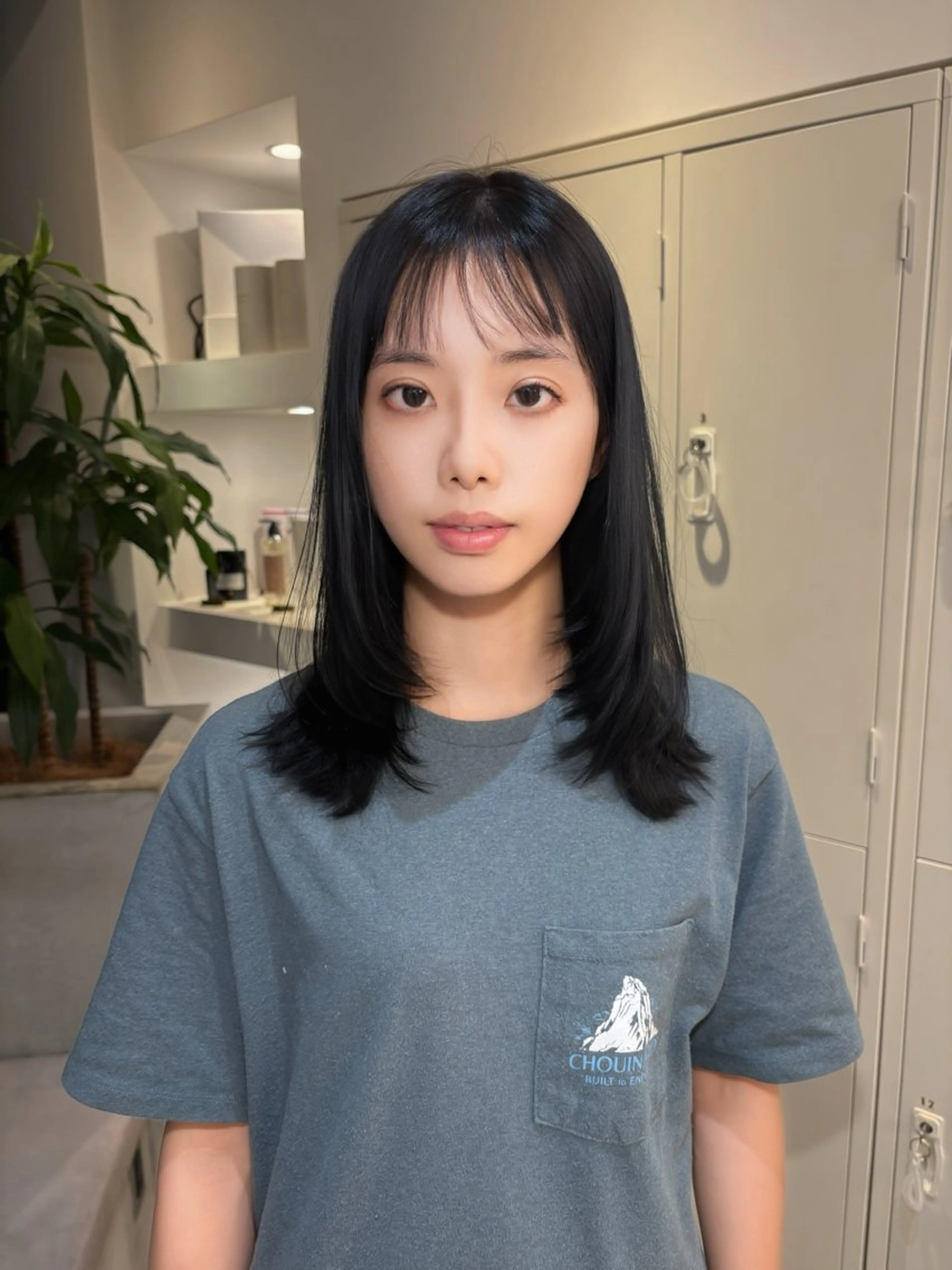 似合わせカット✂️＋ケアカラー❣️＋超音波3stepトリートメント✨の写真