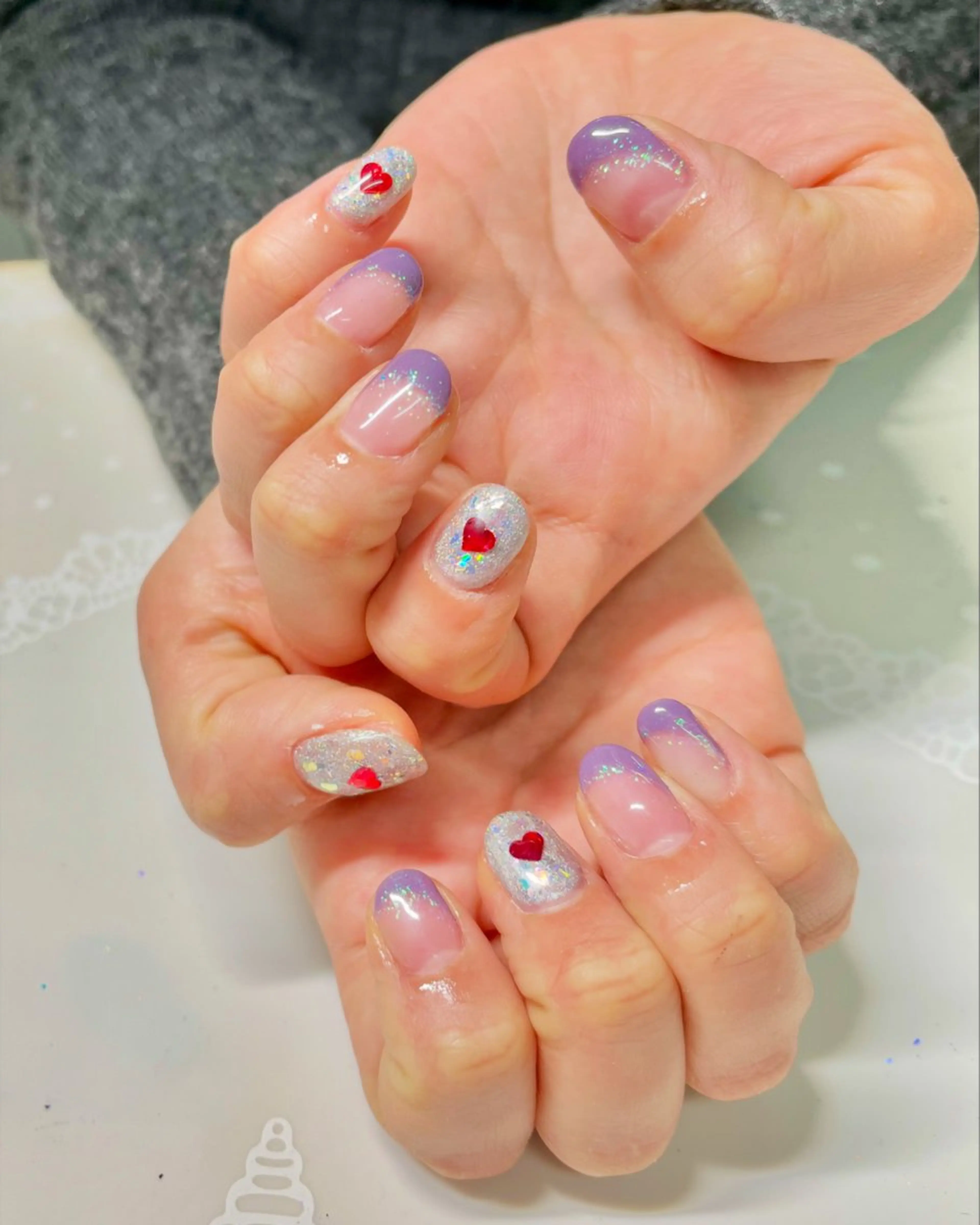 ネイル バレンタイン 新宿ネイルサロン ジェミディローサ所属・新宿ネイルサロン ジェミディローサのネイルデザイン