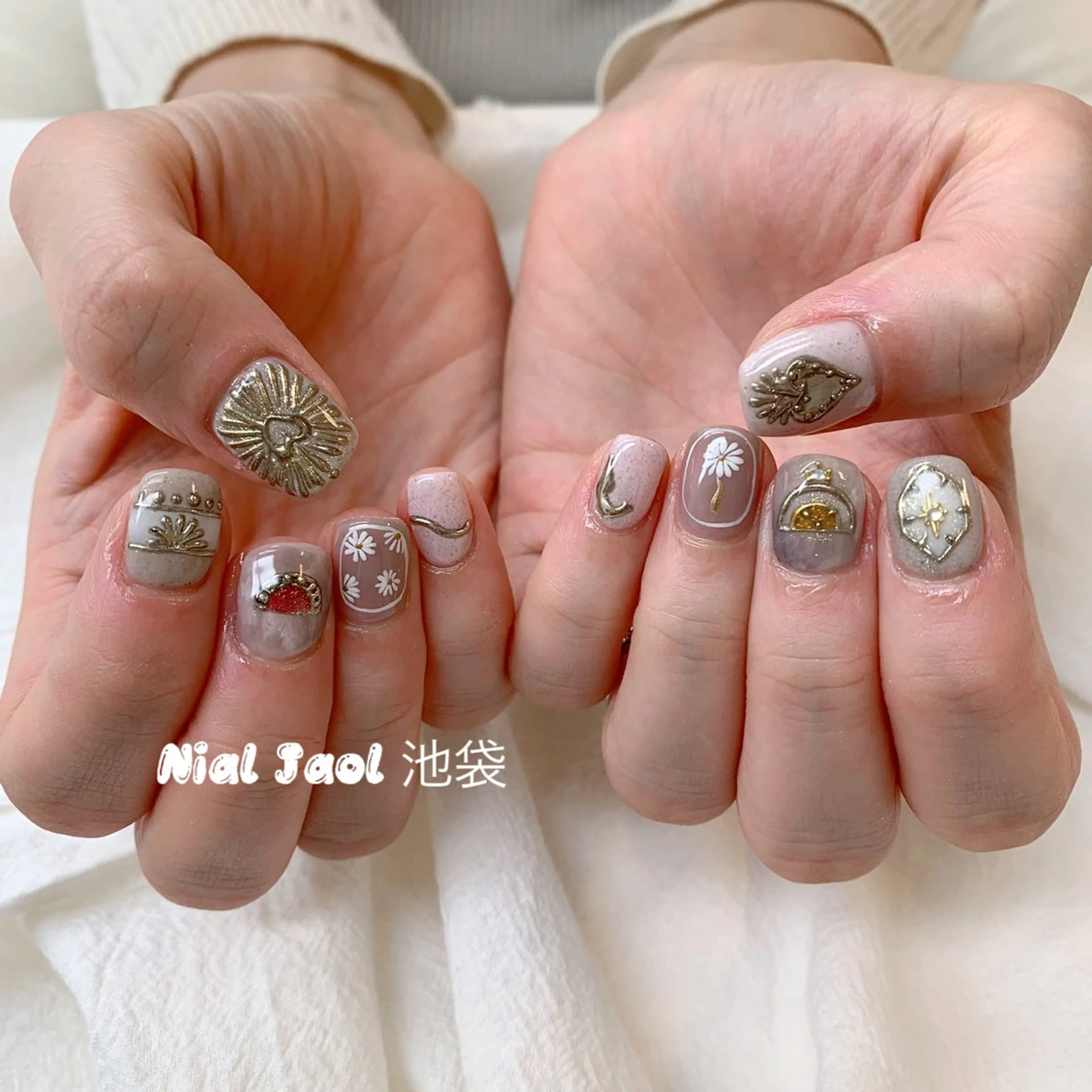 ショート ハンドネイル nail jaol池袋店所属・ネイルJaol 池袋のネイルデザイン
