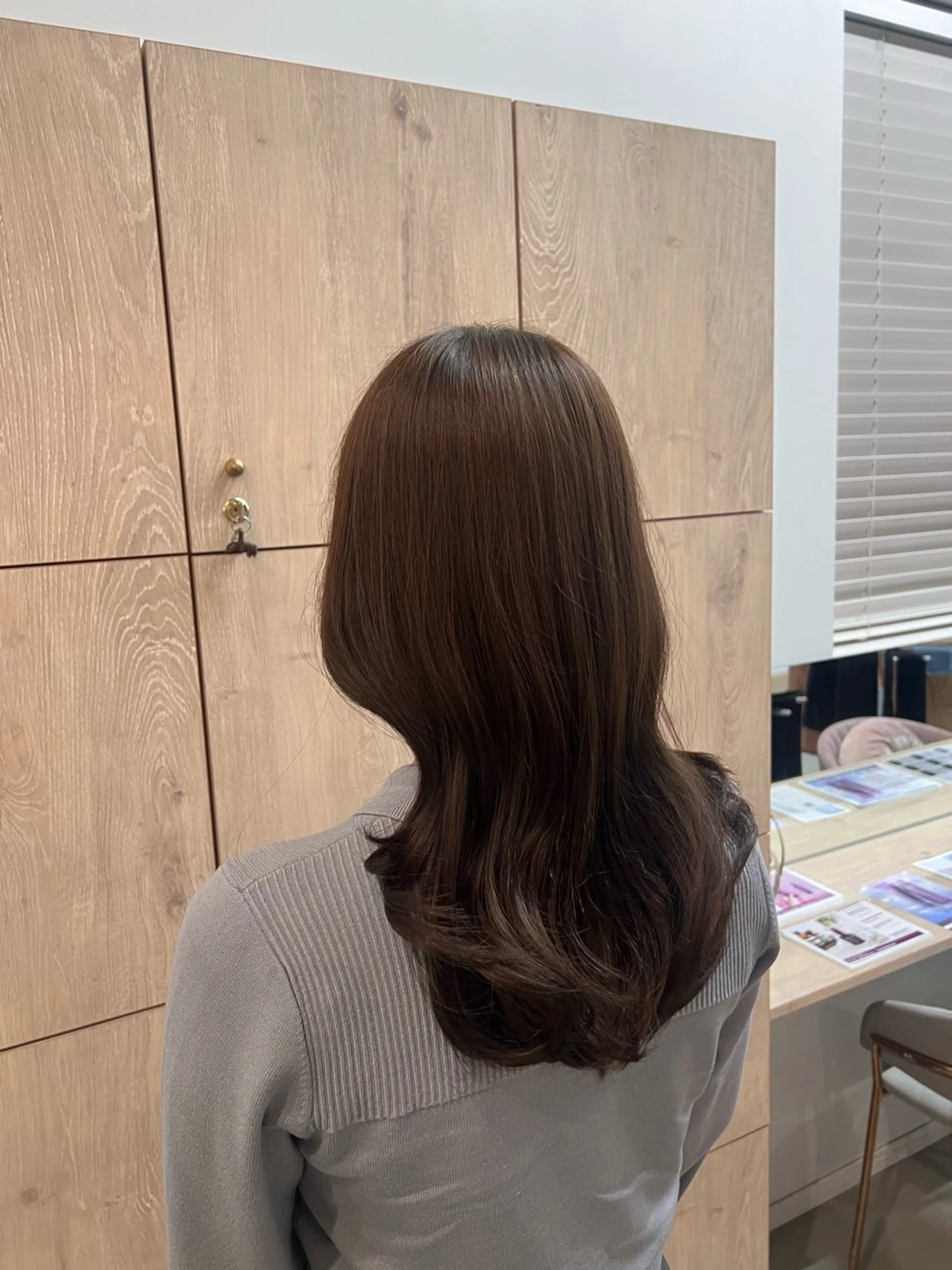 ミディアム ❄️ さき❄️のヘアスタイル