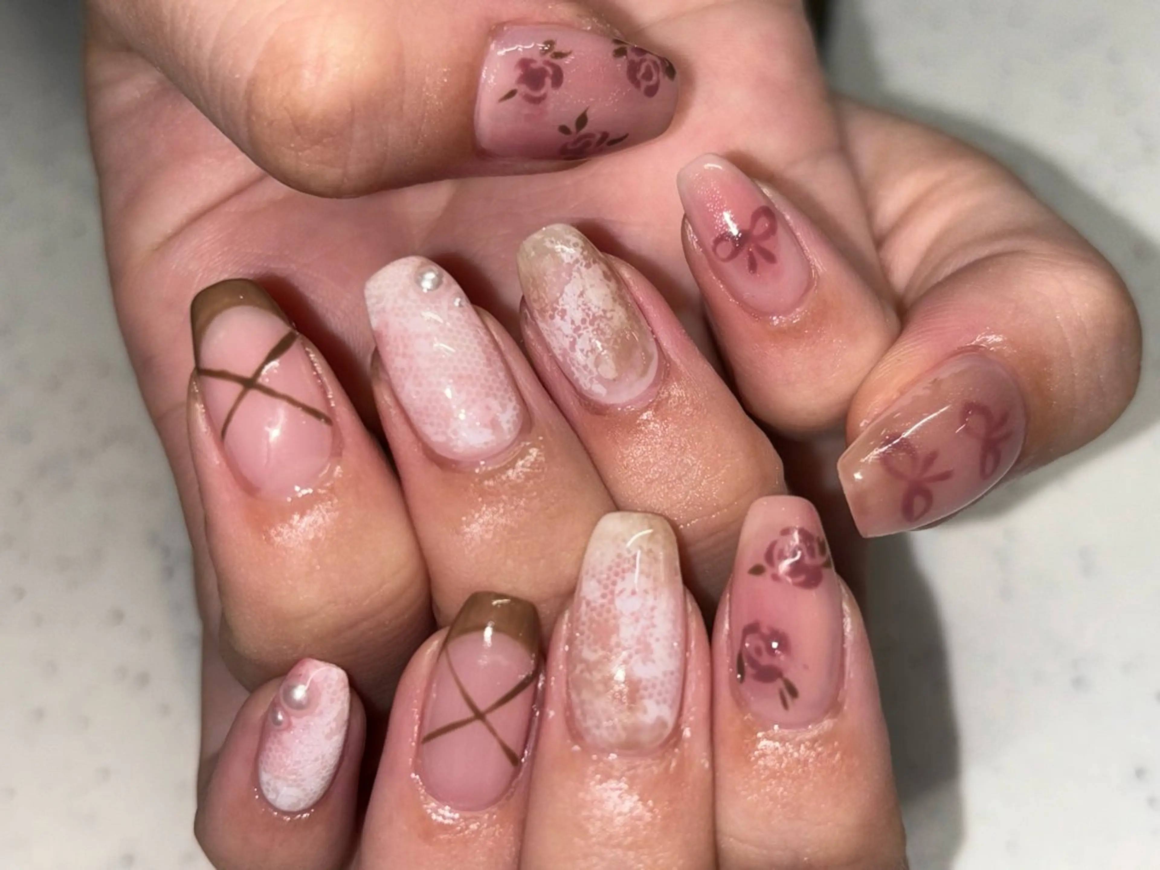 ネイル ハンドネイル NICO nail中野所属・辻 果楠のネイルデザイン