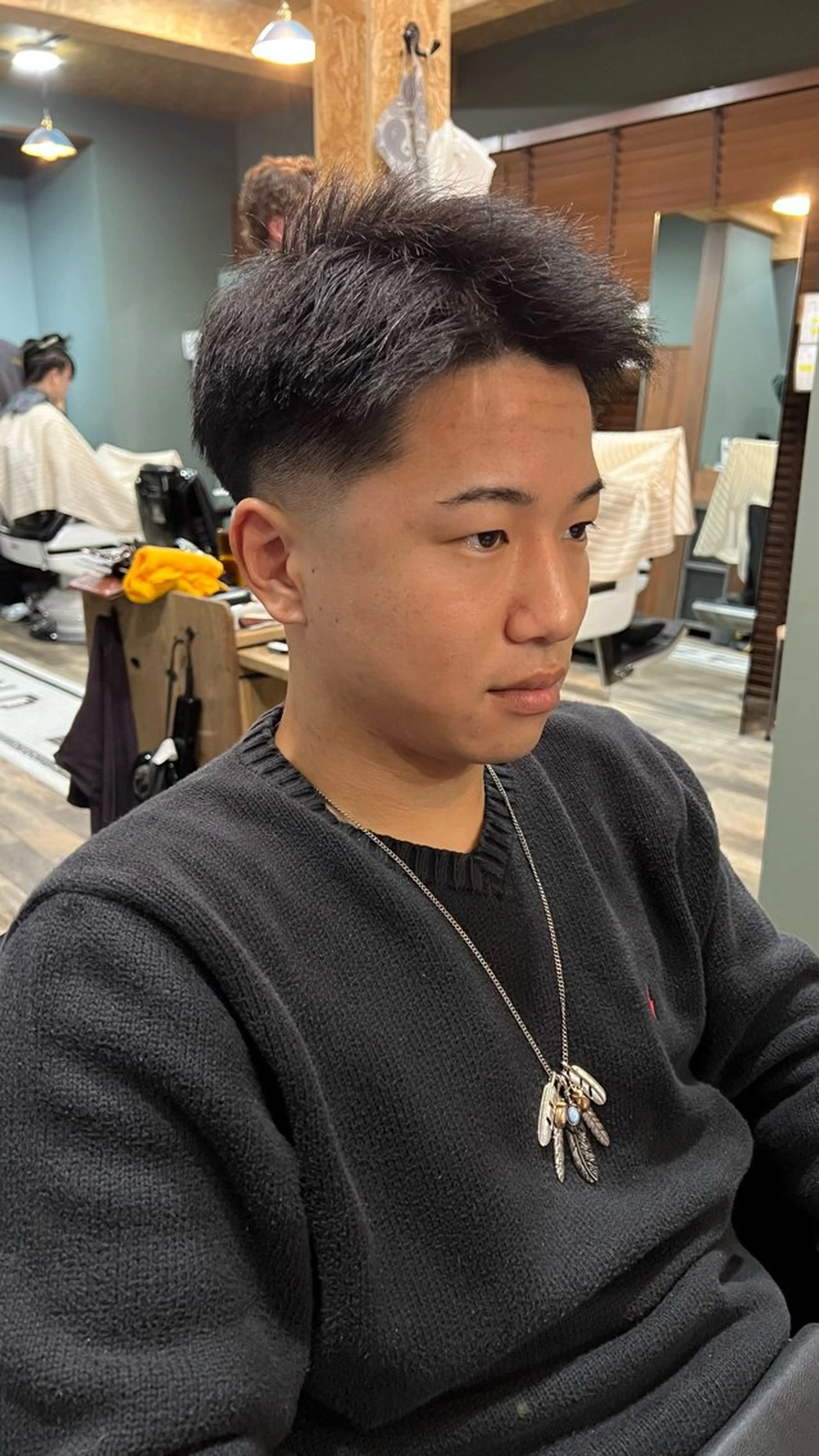 ショート メンズ 荻沼 快のヘアスタイル