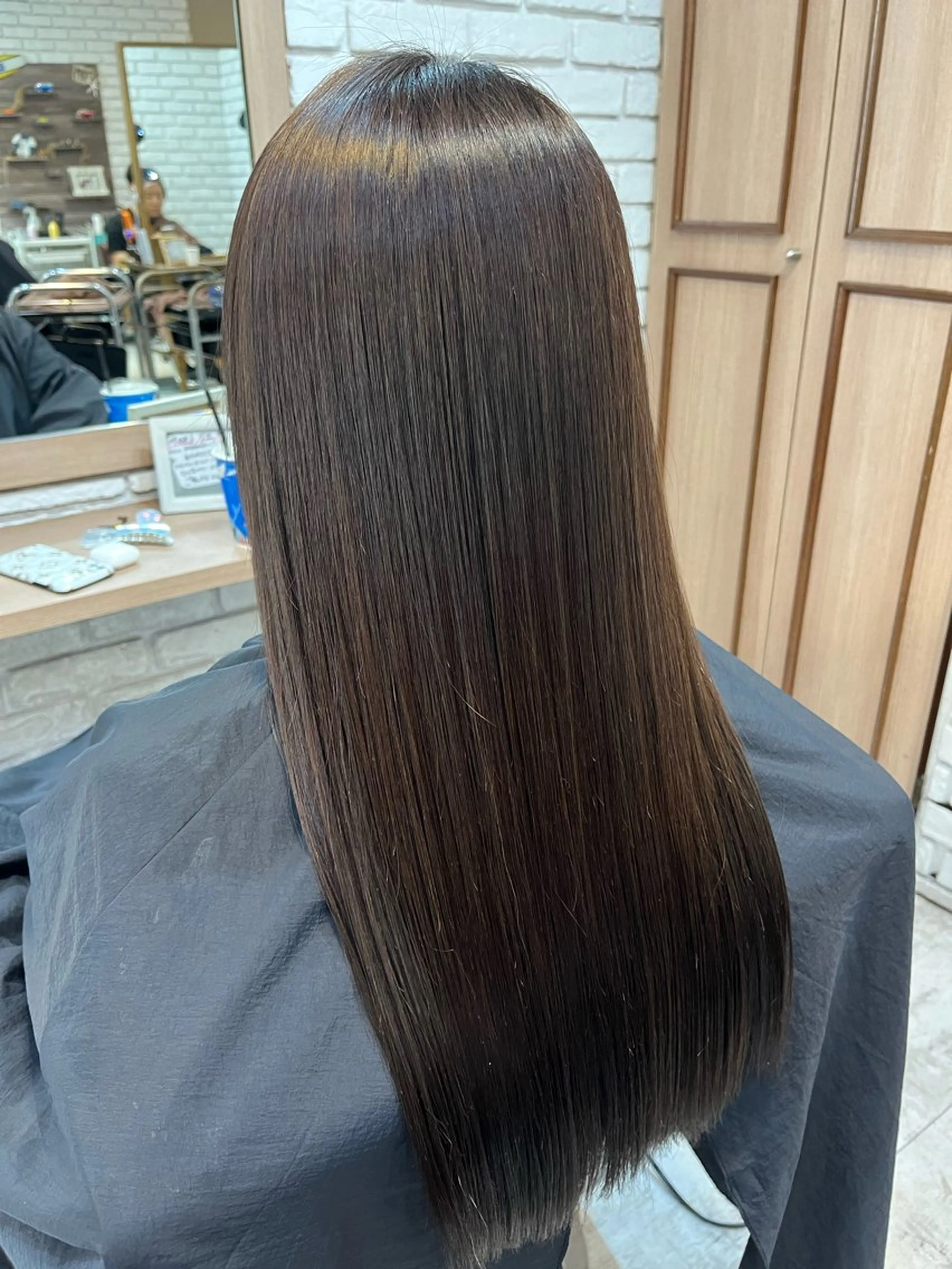 ロング カラー 田中 元規のヘアスタイル
