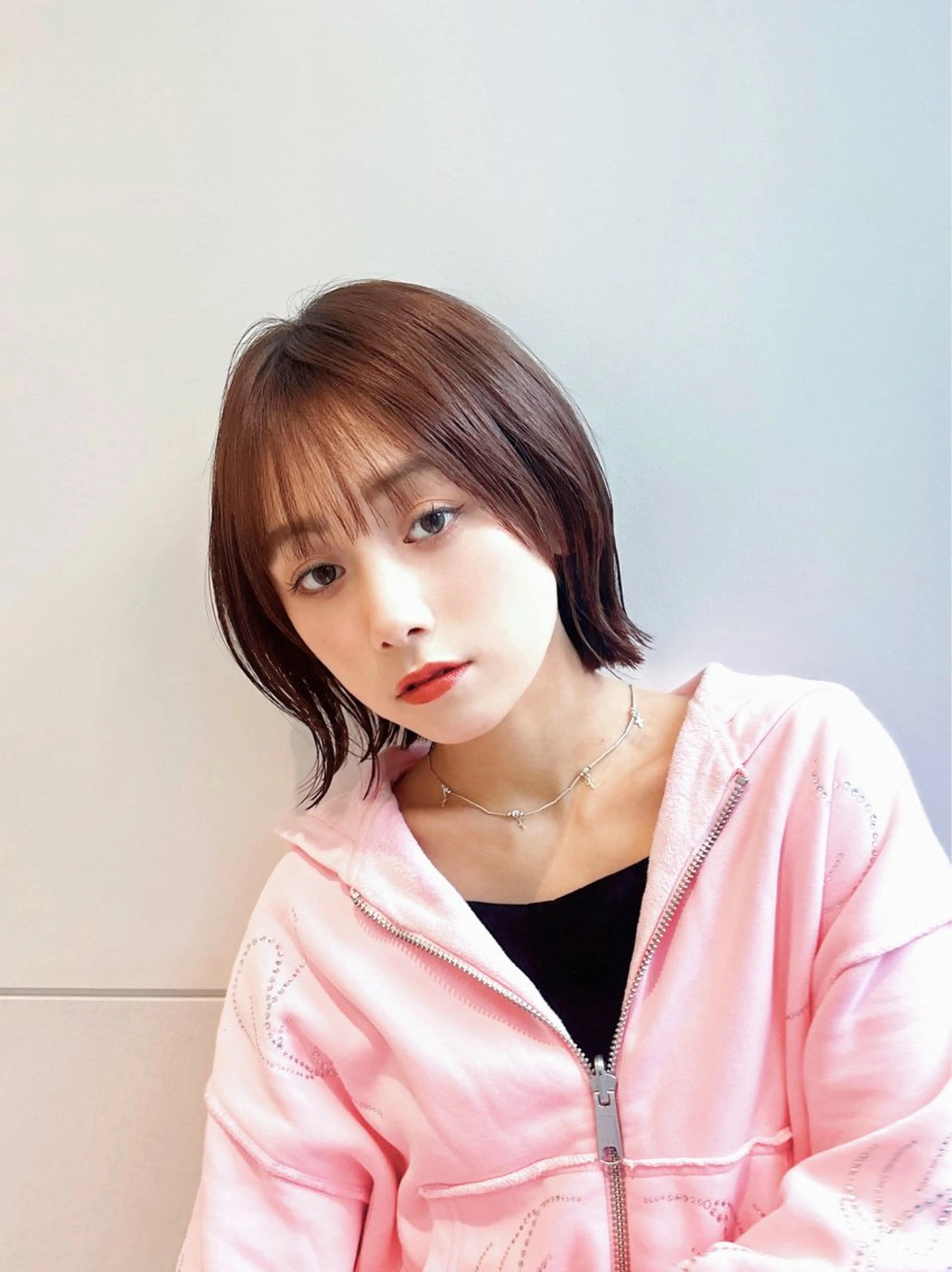 ショート カラー ボブレイヤー ボブ くびれヘア レイヤーカット 似合わせカット 🍀最上級の美髪👑 髪質改善🍀英司のヘアスタイル
