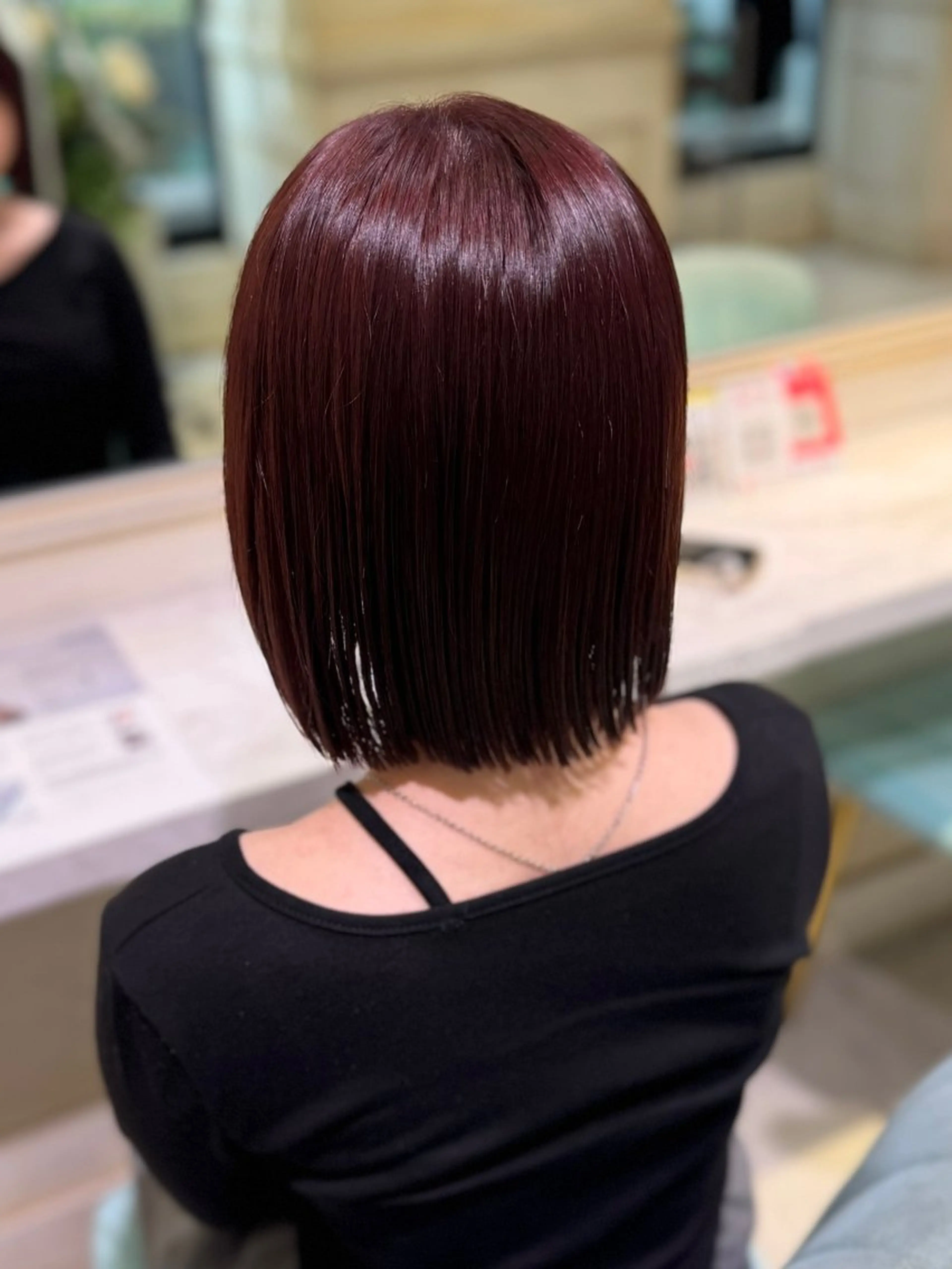 【ボブカット】無料カットモデルの写真