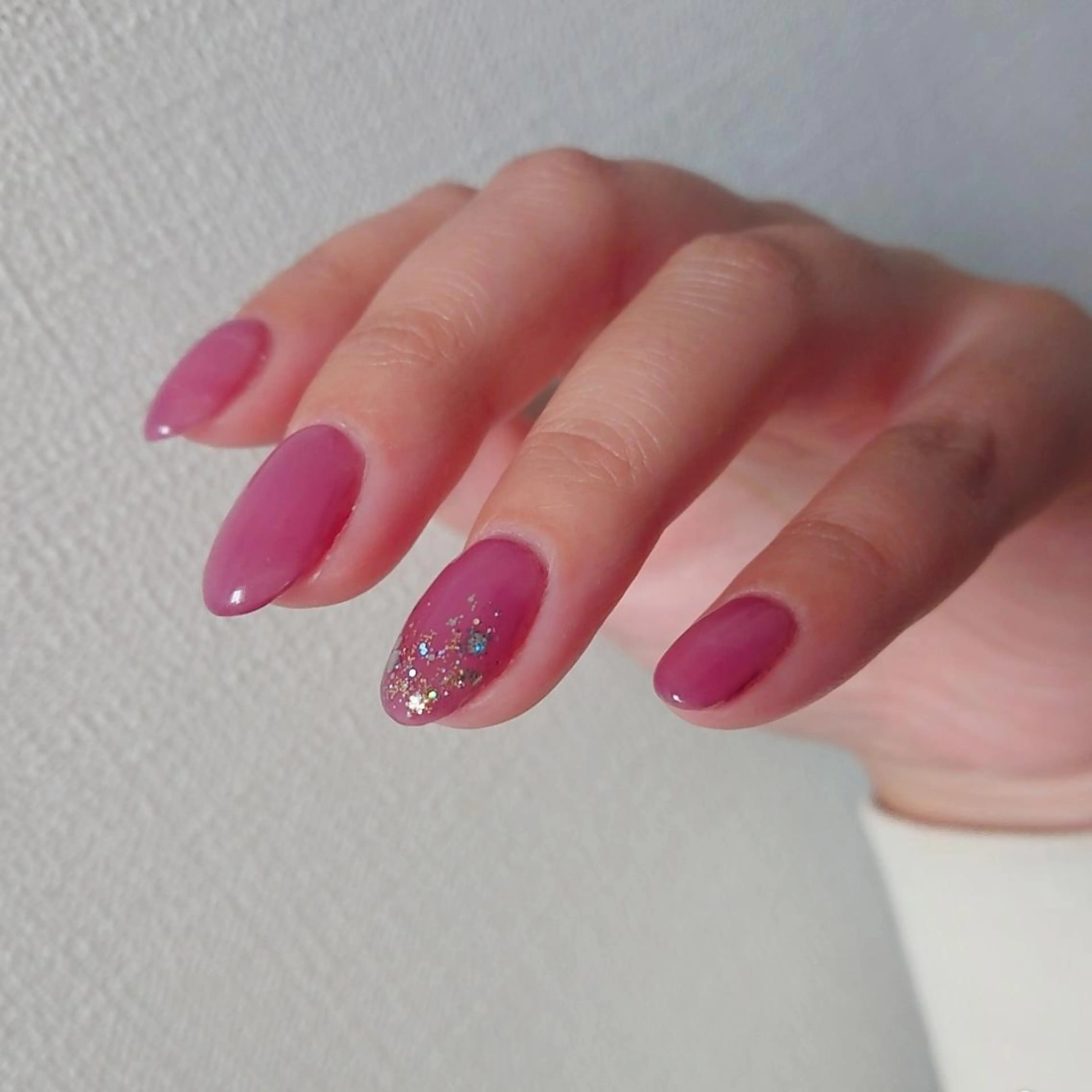 ネイル ワンカラーネイル シンプルネイル かんの りなのネイルデザイン