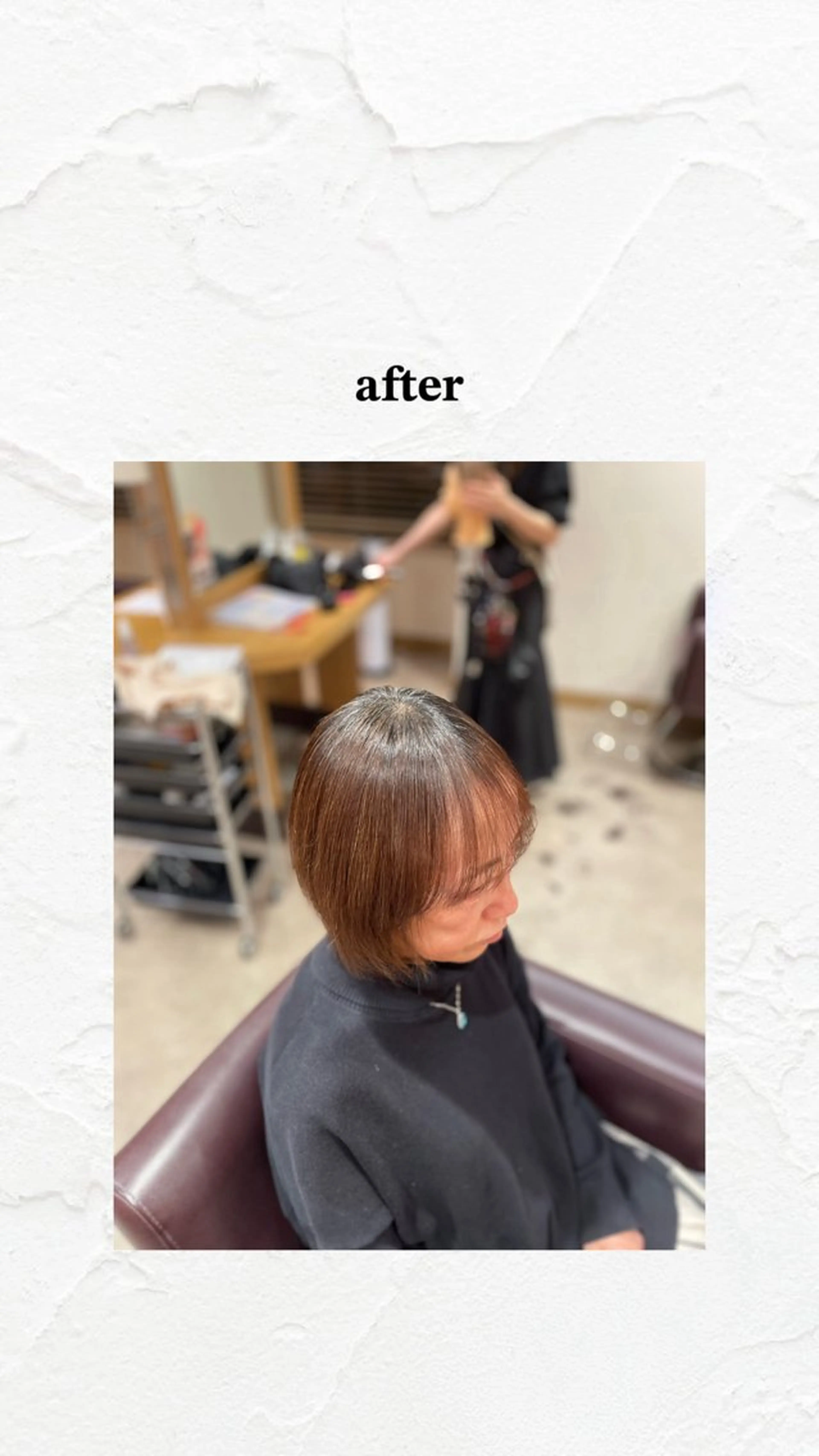 ショート KIOX所属・小森 有紗のヘアスタイル