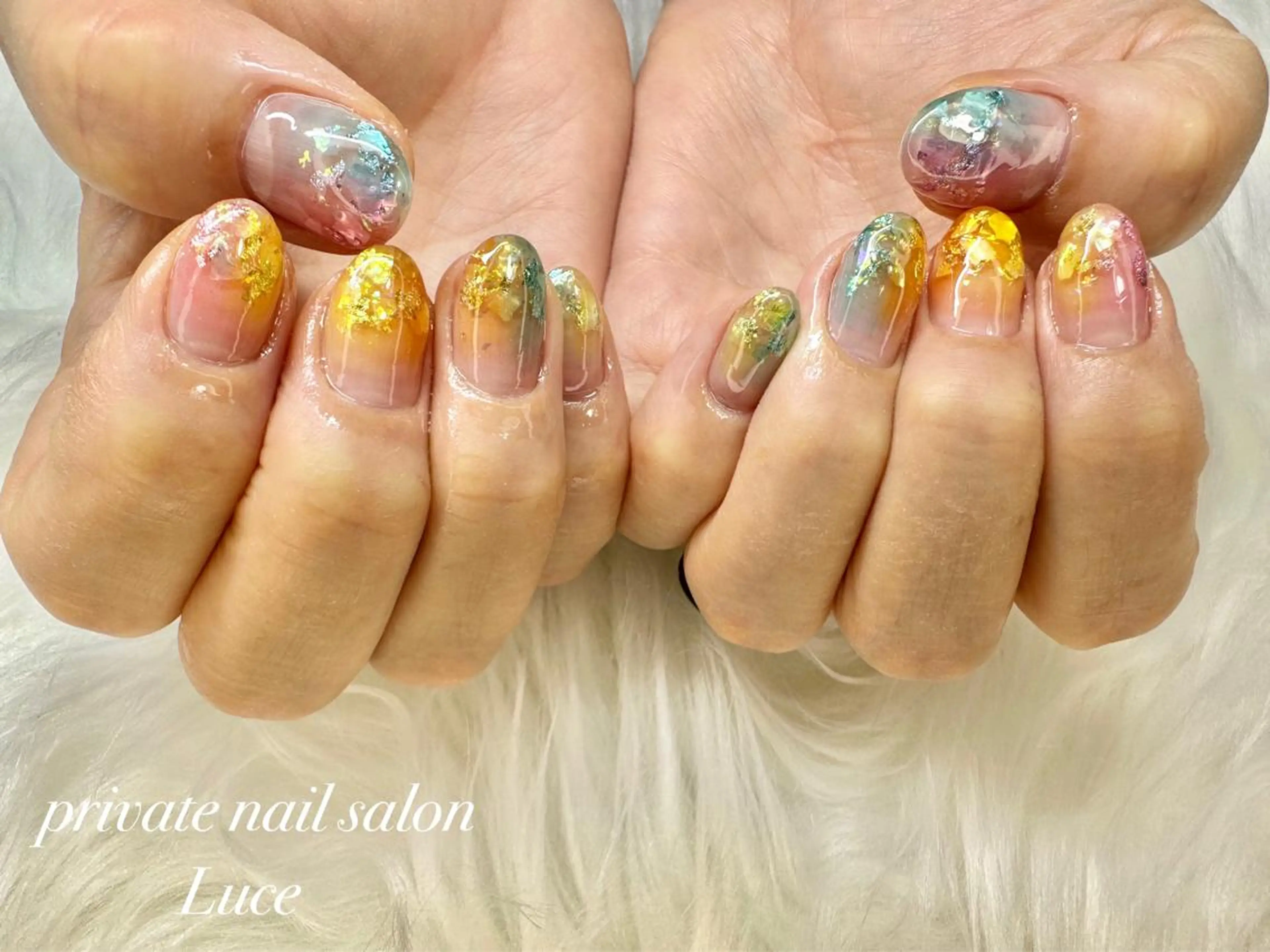 ネイル ハンドネイル nailsalon Luce🕊️のネイルデザイン