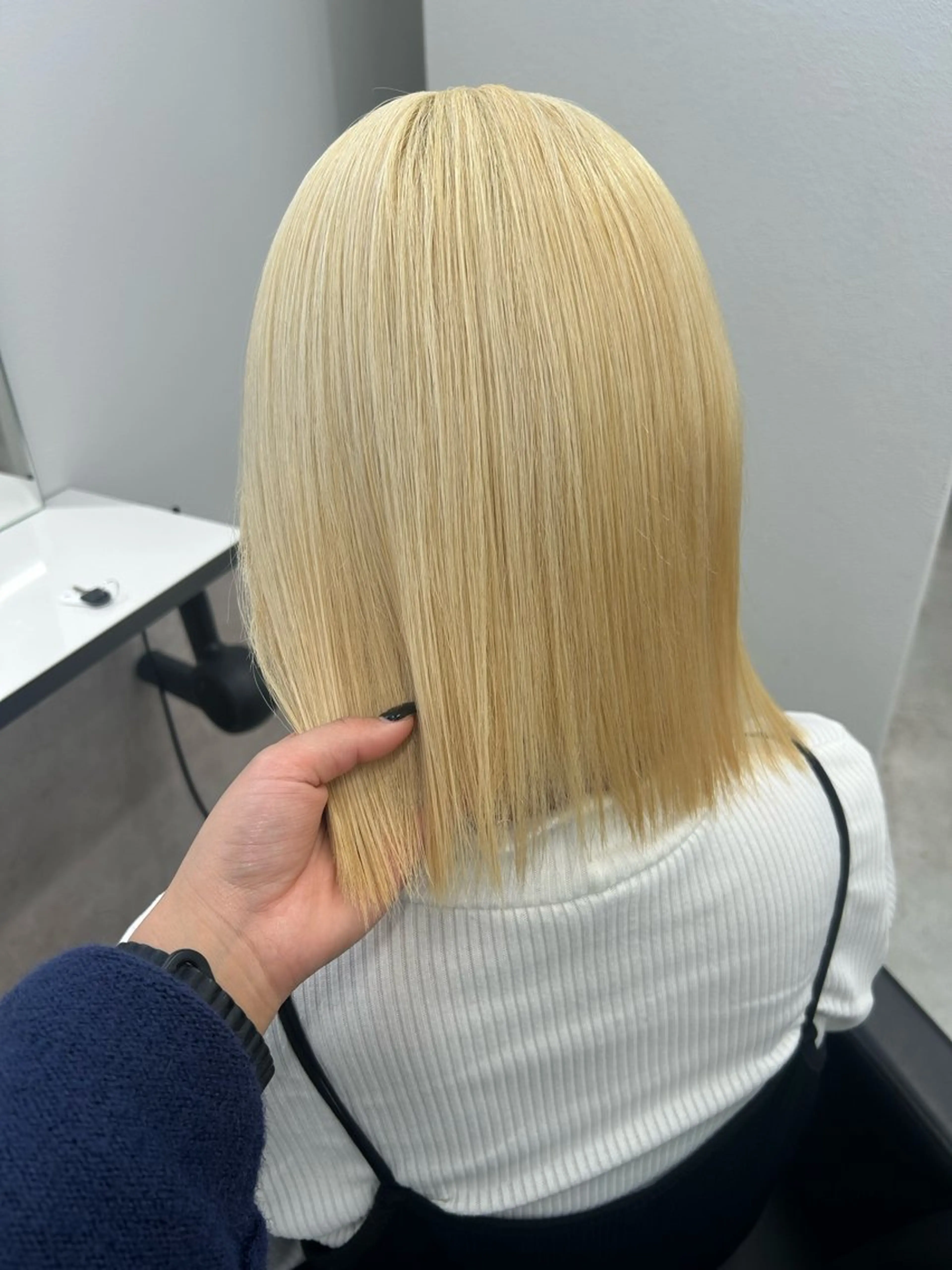 カラー 抜きっぱなしブロンド GiseL ayane💖のヘアスタイル