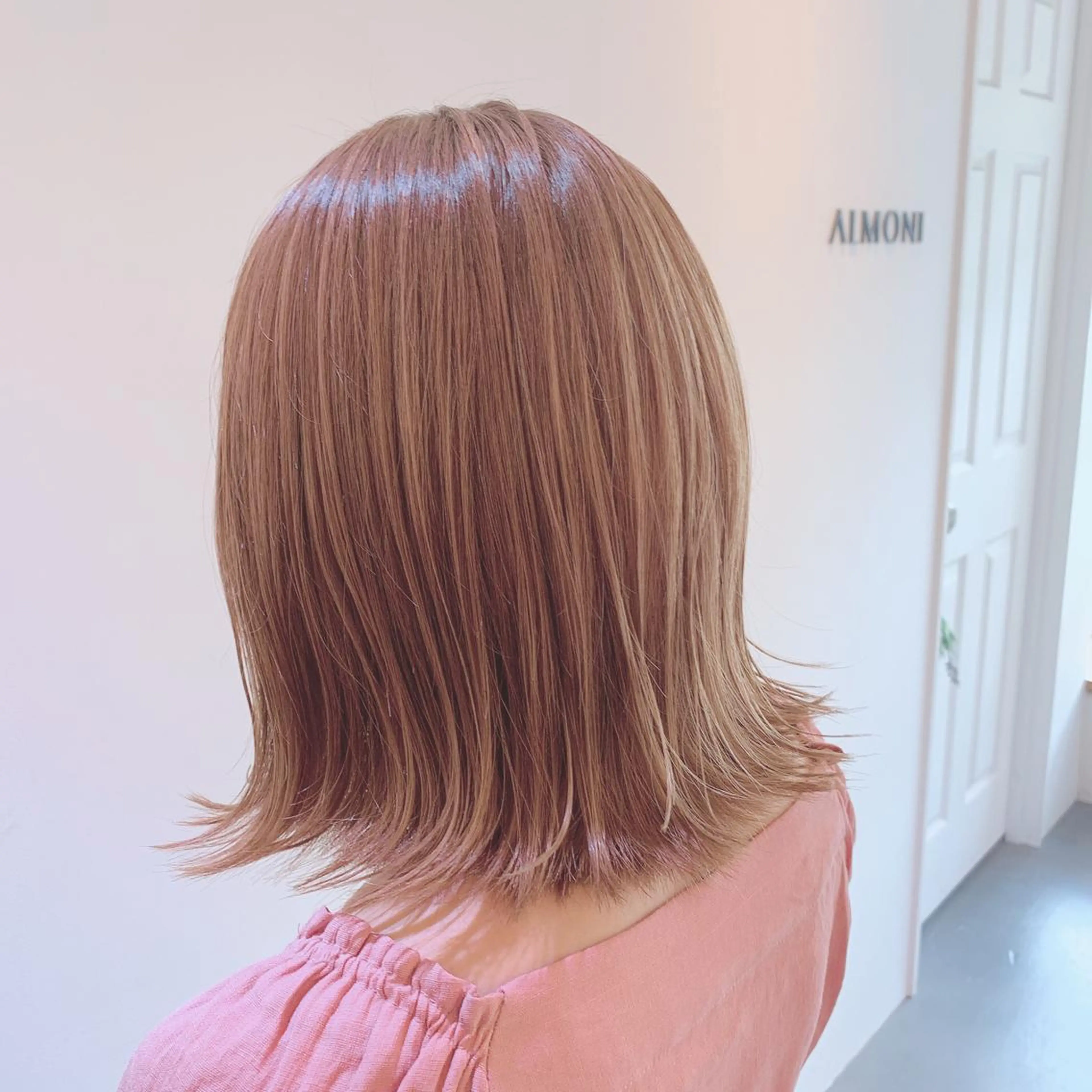 ショート カラー ヘアアレンジ ベージュカラー カット ヘアカラー トリートメント JYUNESU表参道所属・似合わせhair🔸 アサダ タカコ🔸のヘアスタイル
