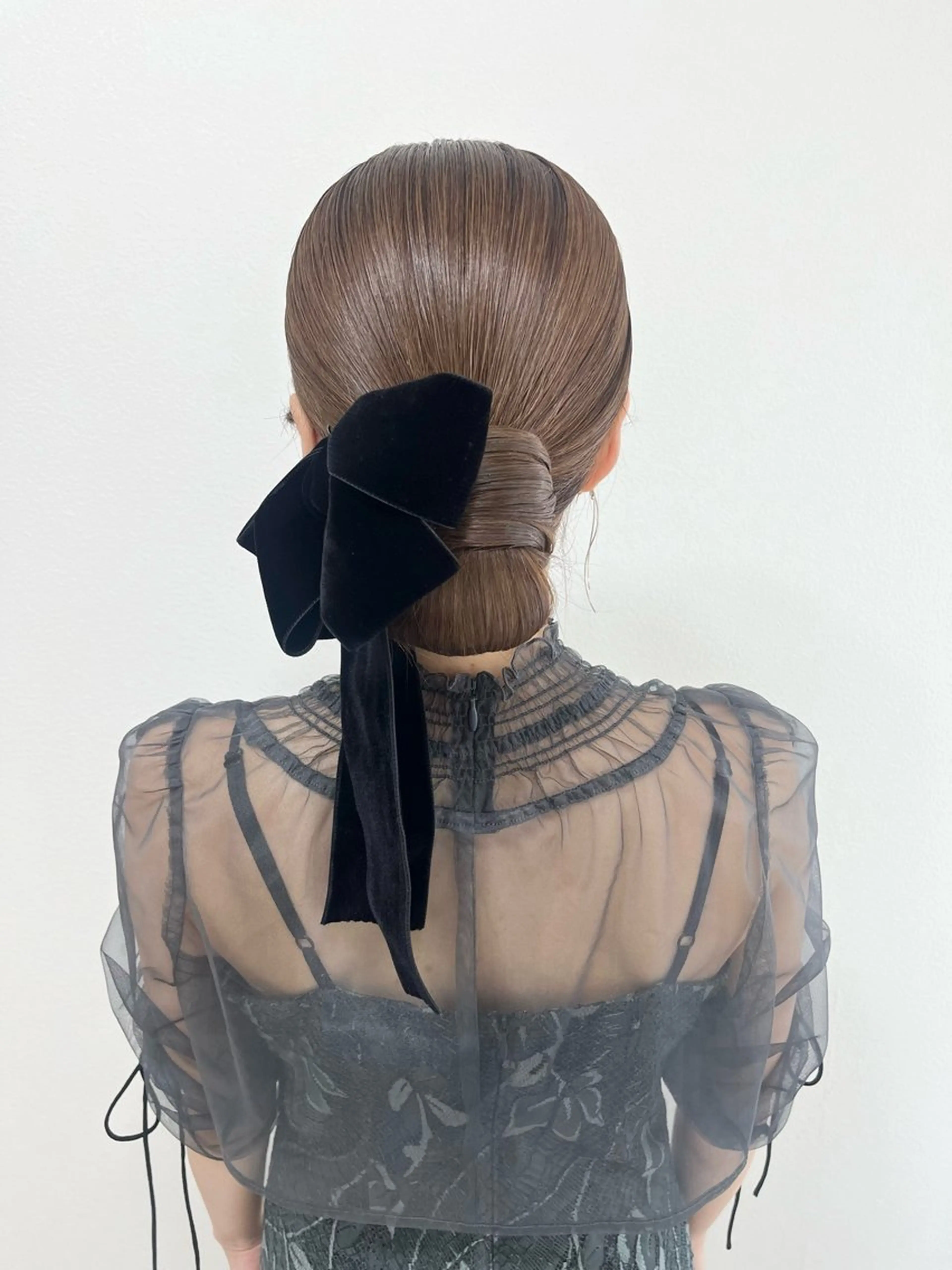 セミロング ヘアアレンジ ヘアセット ヘアセットサロン /上坪愛美のヘアスタイル