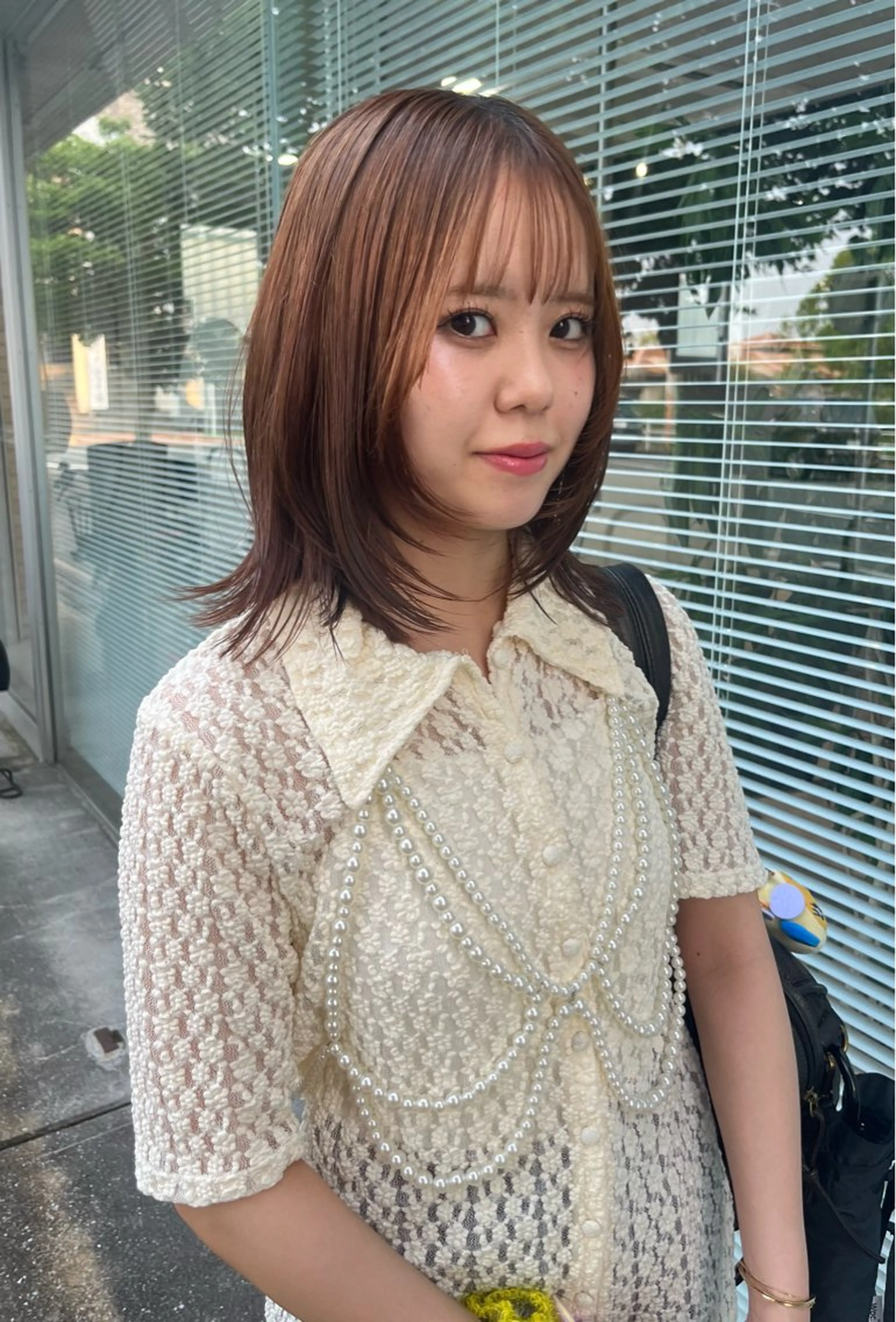 ミディアム 顔周りカット レイヤーカット カット トリートメント qpula【クプラ】所属・yuumi/大濠🪷 /抜け感スタイル🥣のヘアスタイル