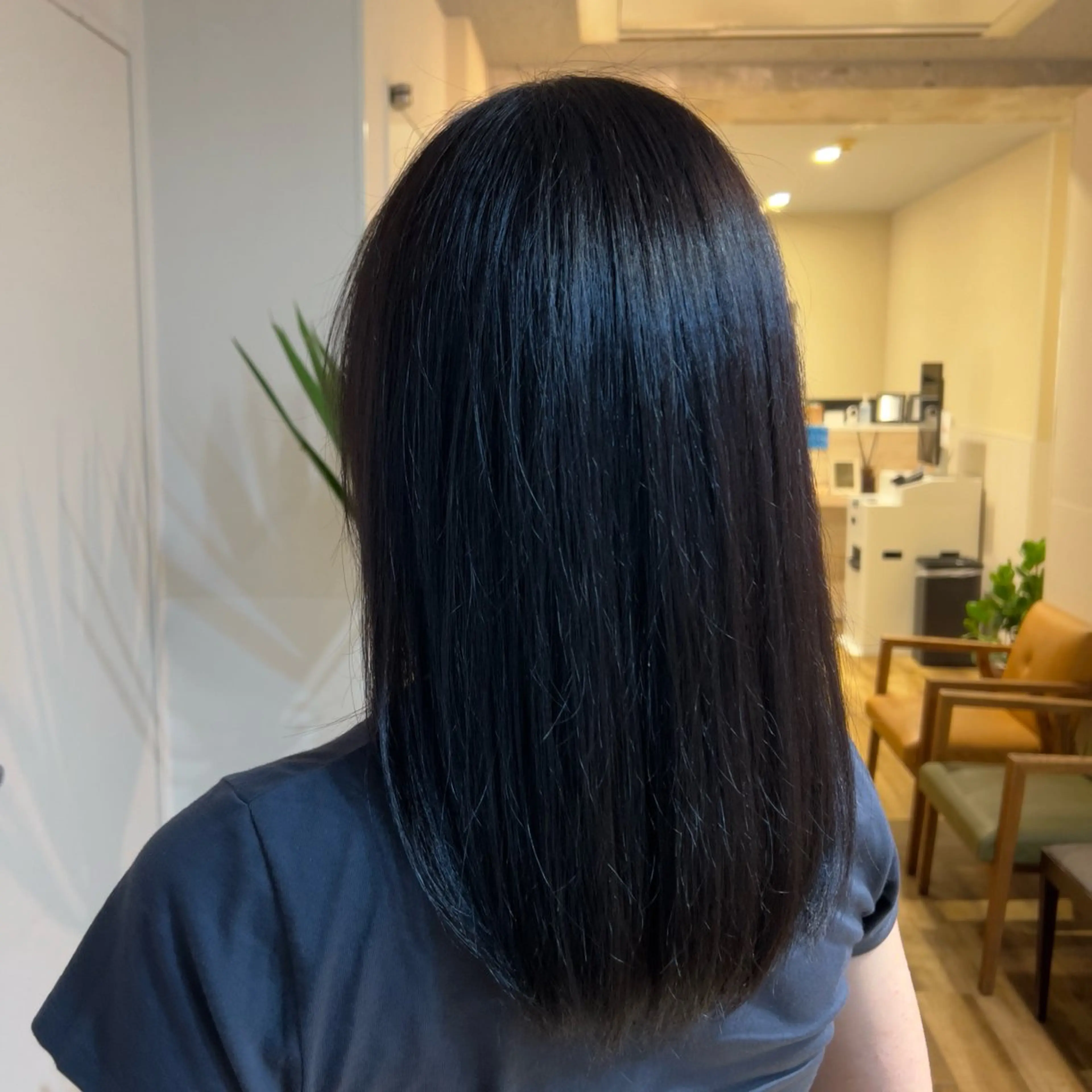 カラー ヘアカラー トリートメント ヘッドスパ miku/表参道/ 艶々カラーのヘアスタイル