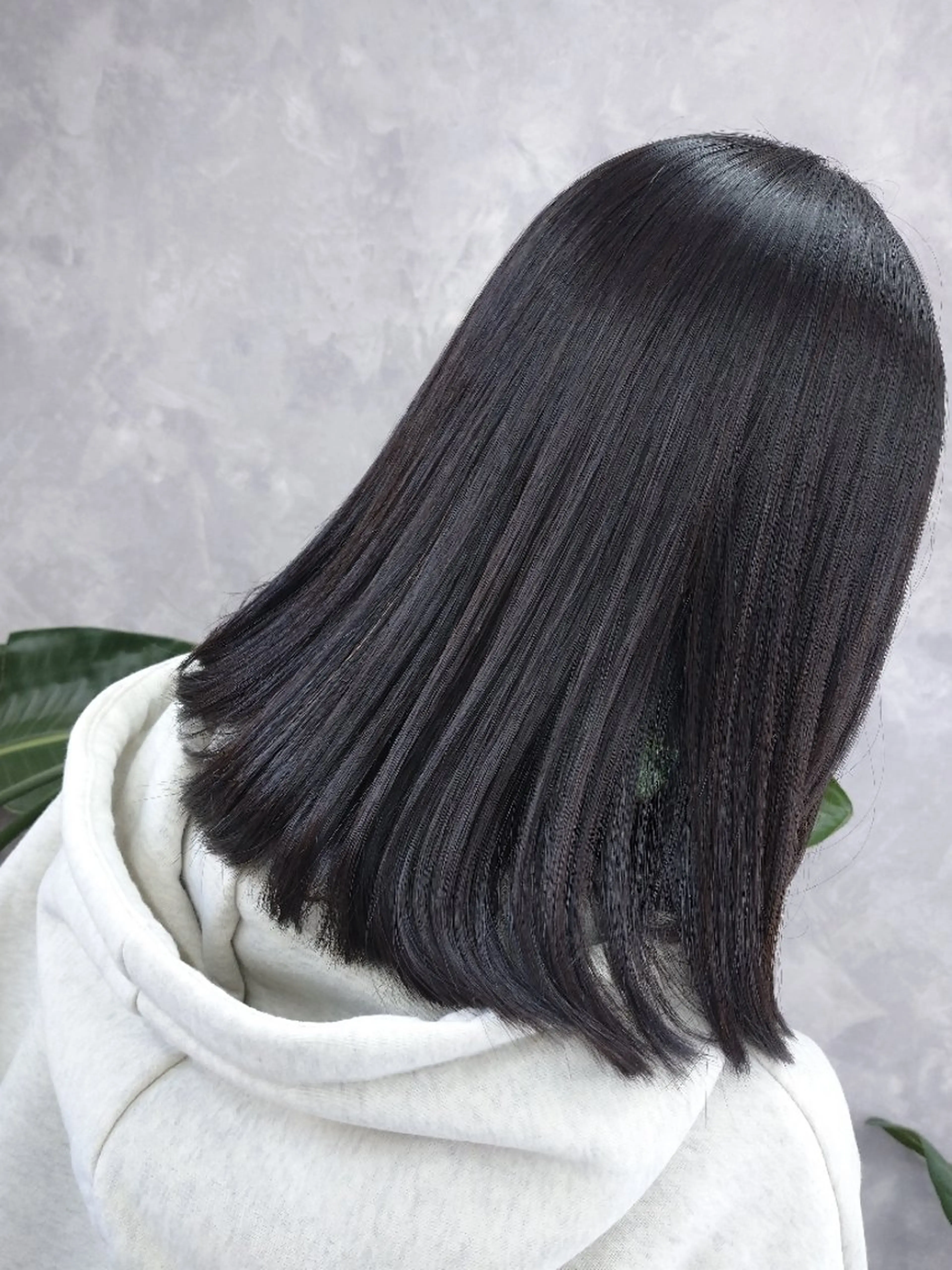 ミディアム カット 縮毛矯正 アンティア小作所属・AN'TIA小作 noiのヘアスタイル