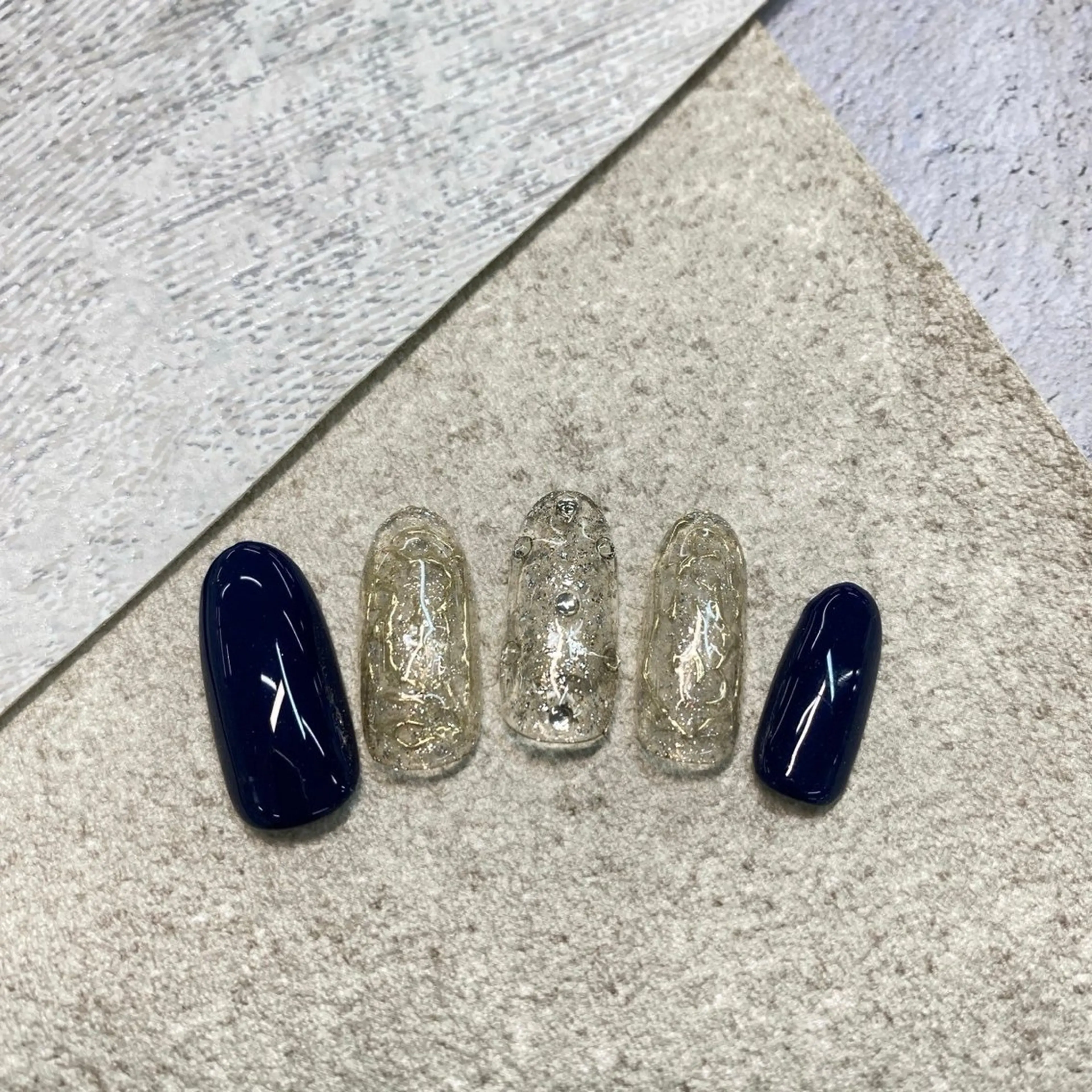 ネイル ⭐︎休業中の練習⭐︎ JNA認定講師髙橋のネイルデザイン