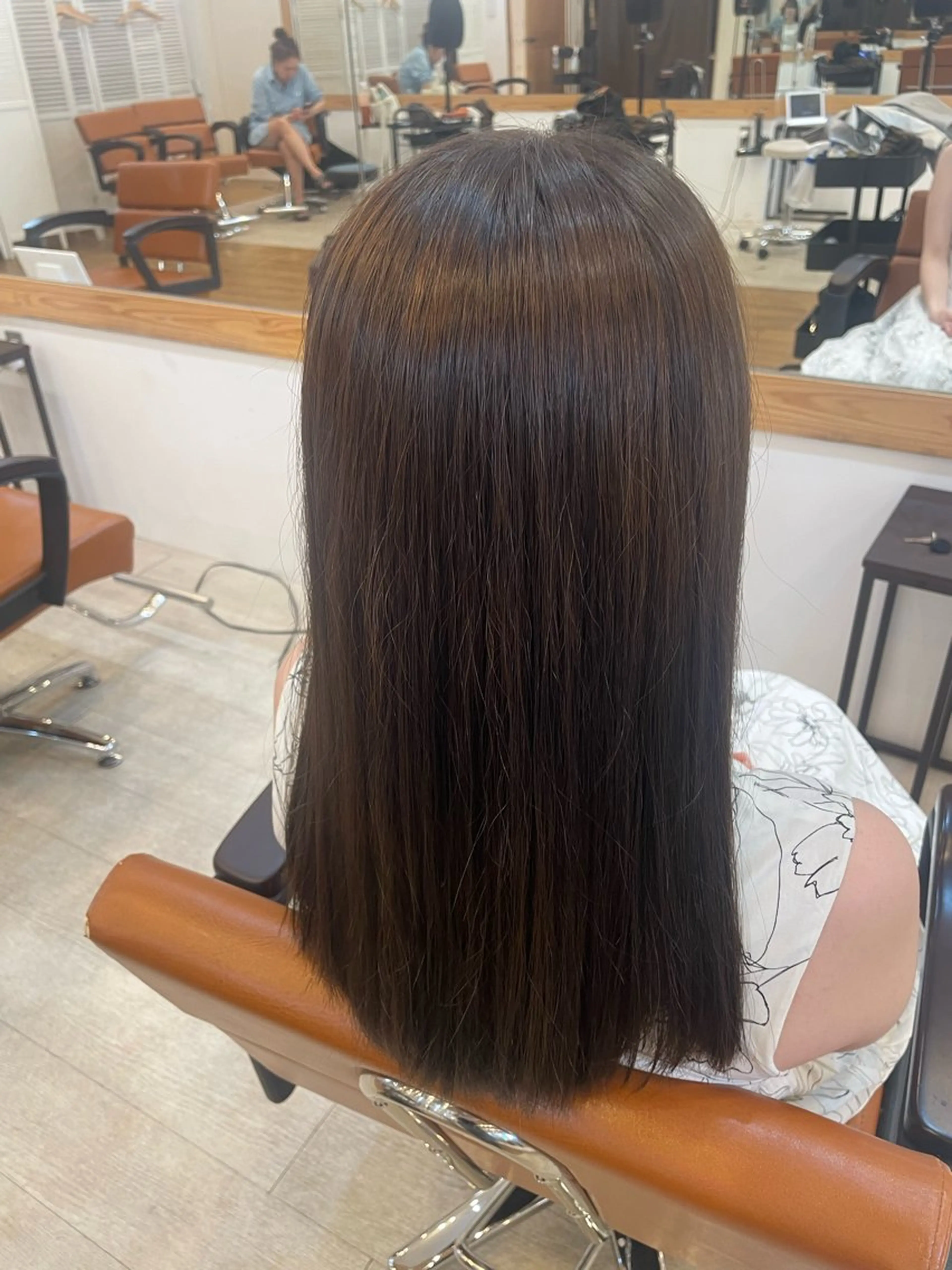 ロング カラー ブラウンカラー ナチュラルブラウン ヘアカラー すずな🎀 ⠀のヘアスタイル