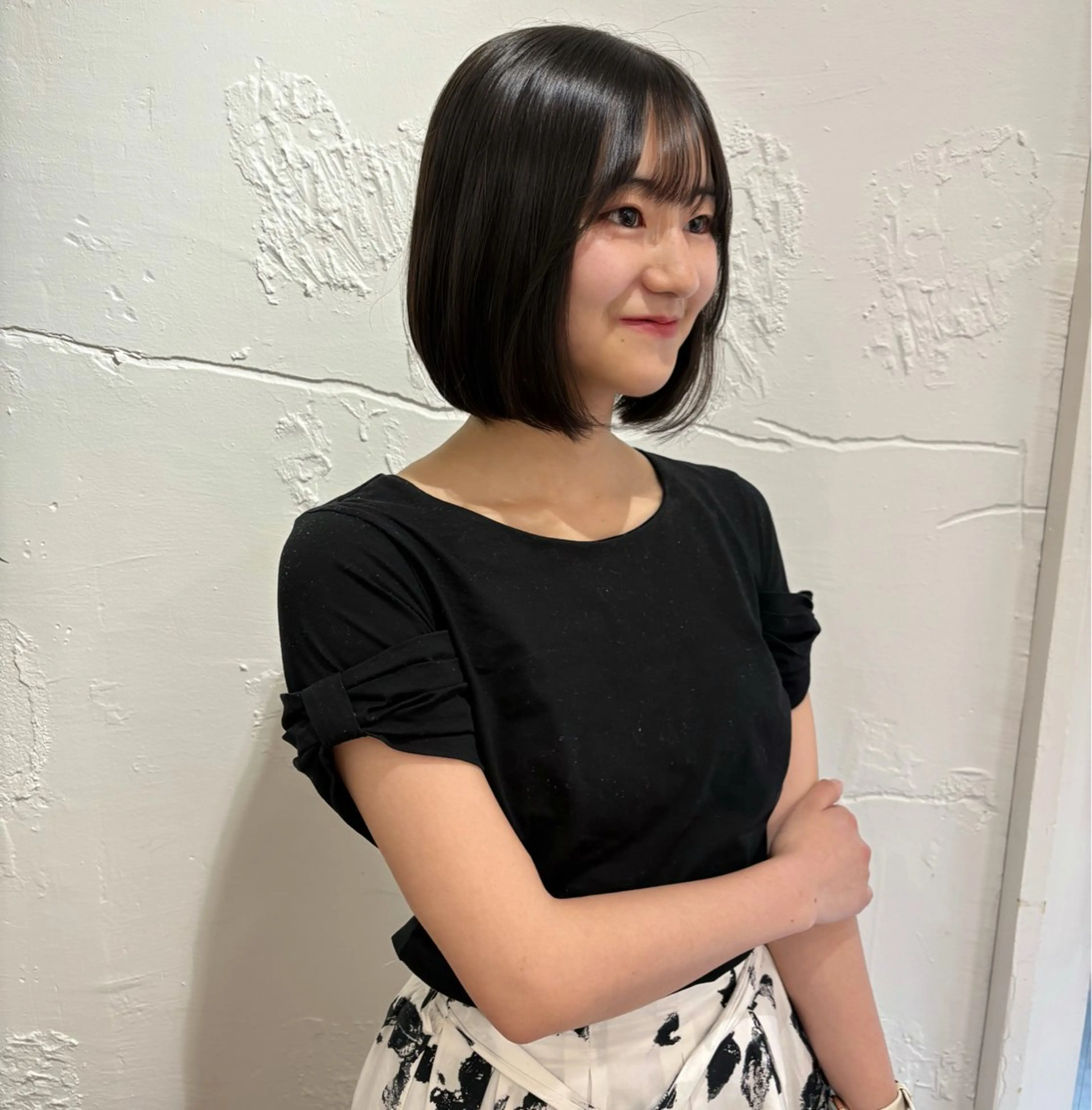 ショート ボブ 似合わせカット Elsa the leap所属・田邊 琳のヘアスタイル