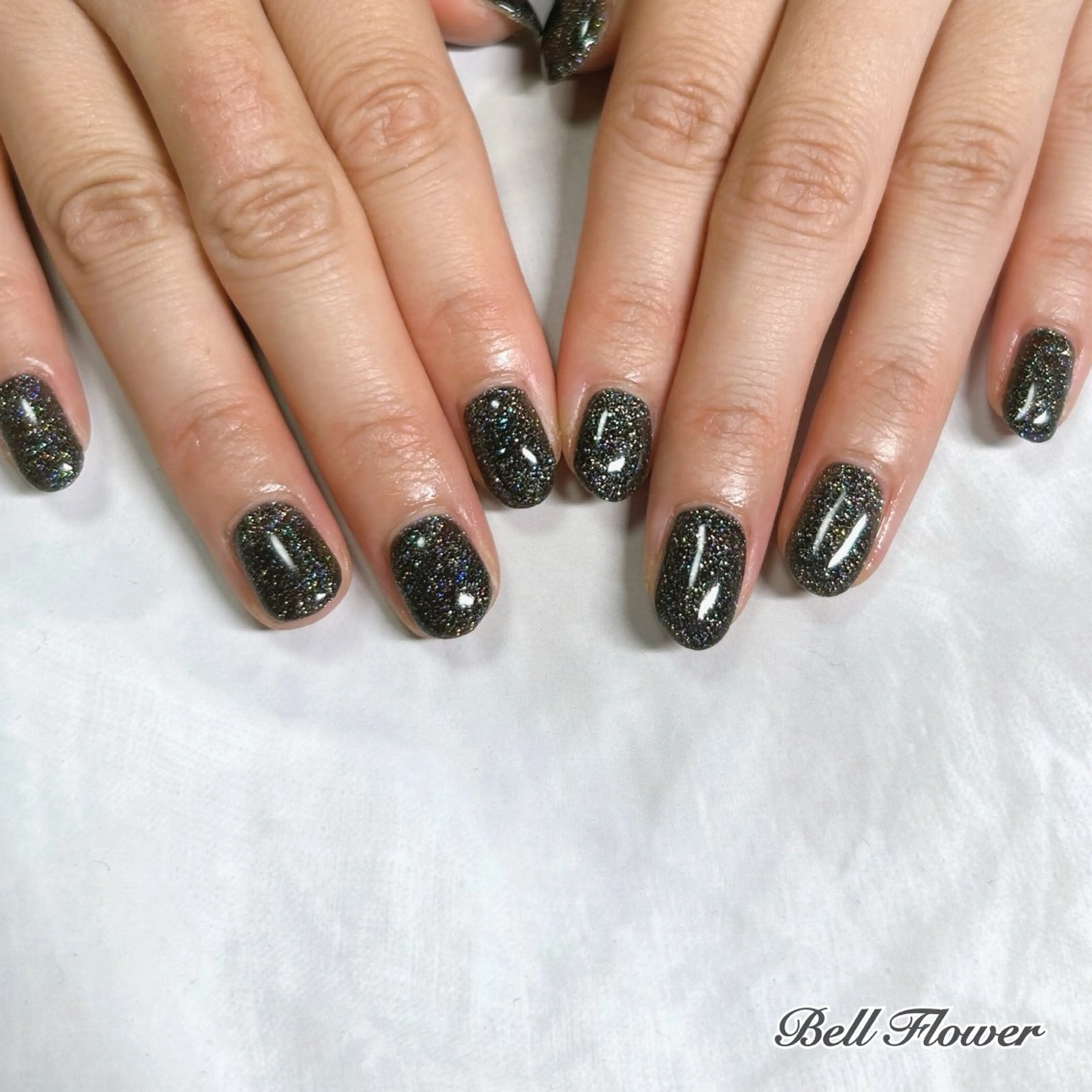 ネイル ハンドネイル Bell Flowerのネイルデザイン