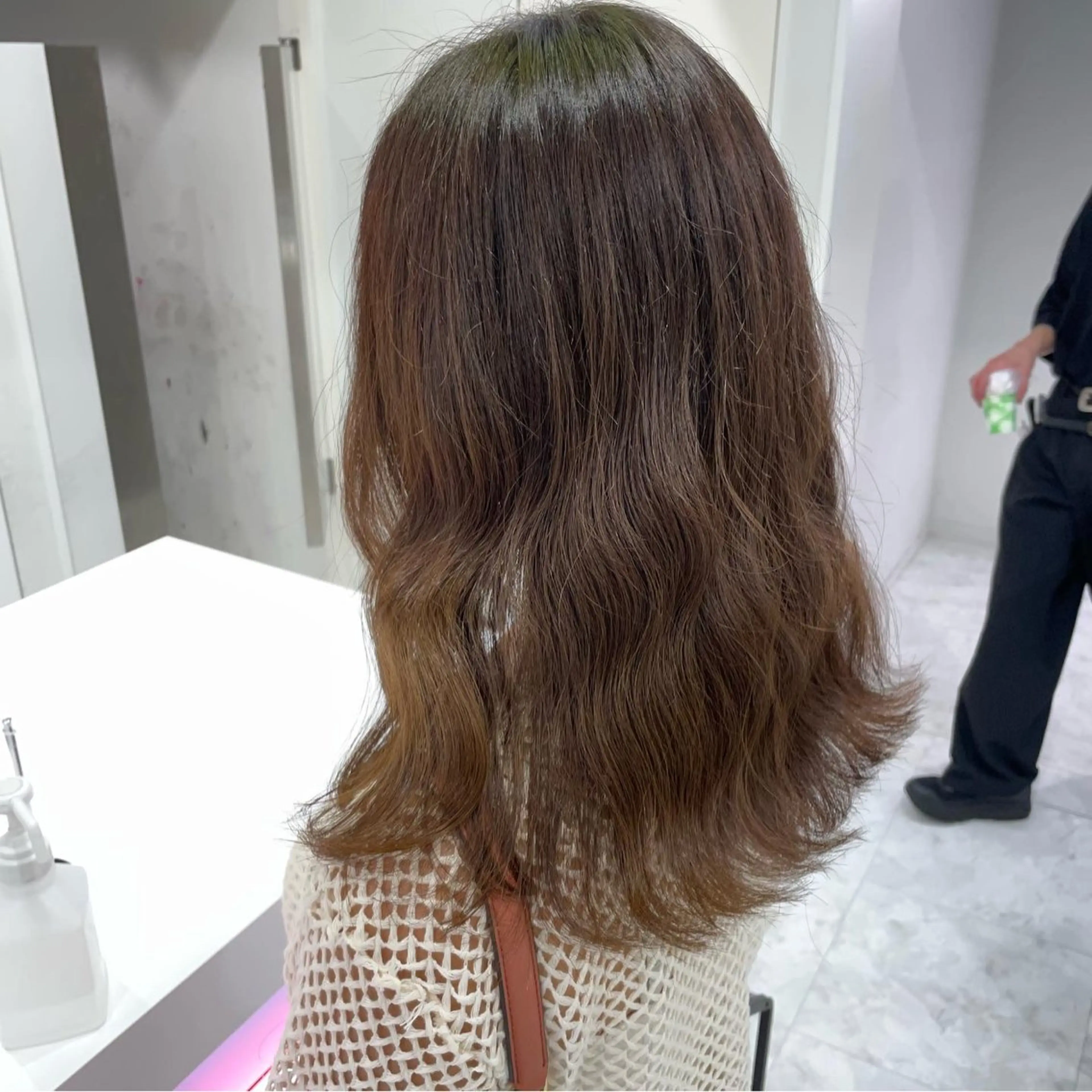 セミロング 💍大人デザイン /ハイトーン♡リクトのヘアスタイル