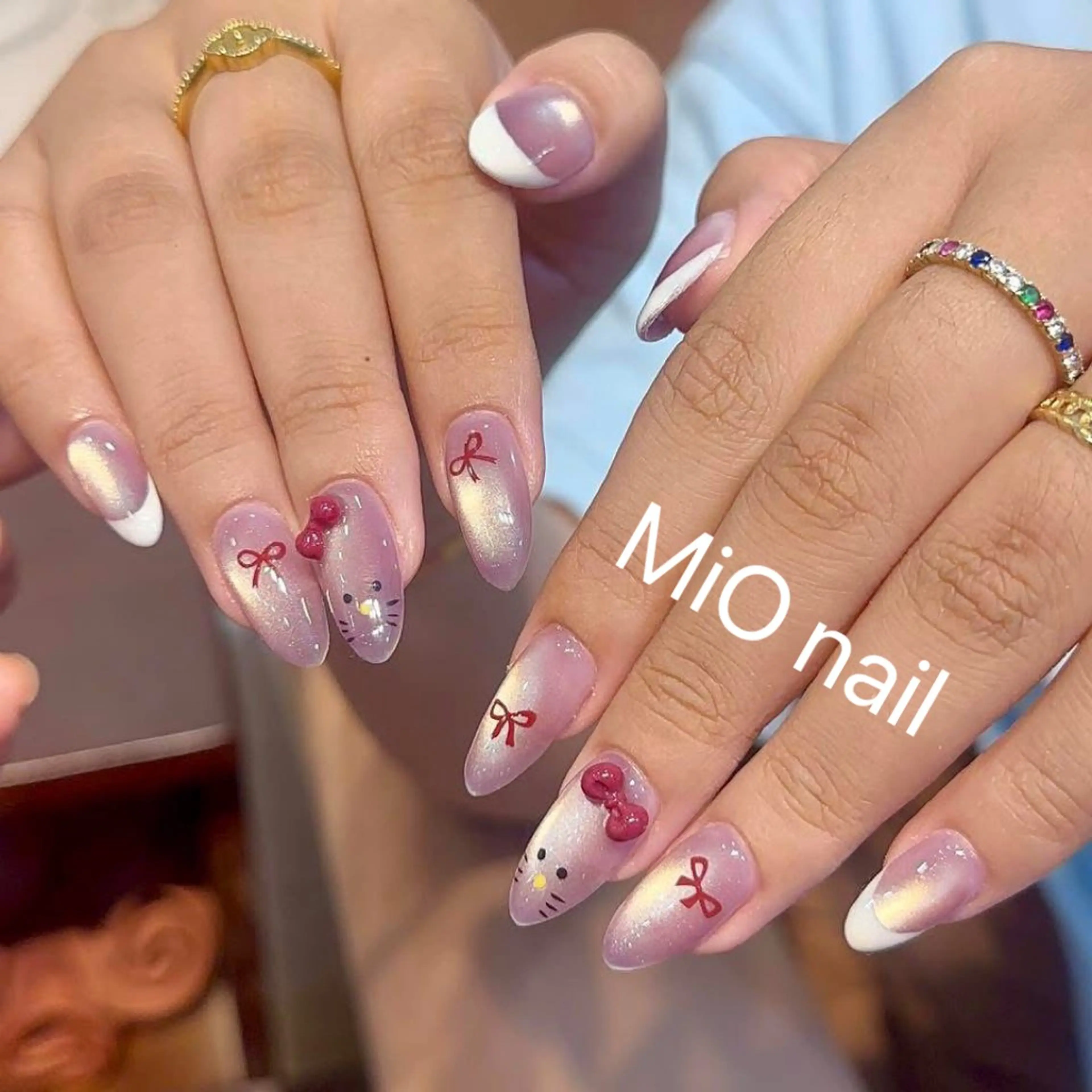 ネイル マグネットネイル ハンドネイル MiO Nailのネイルデザイン