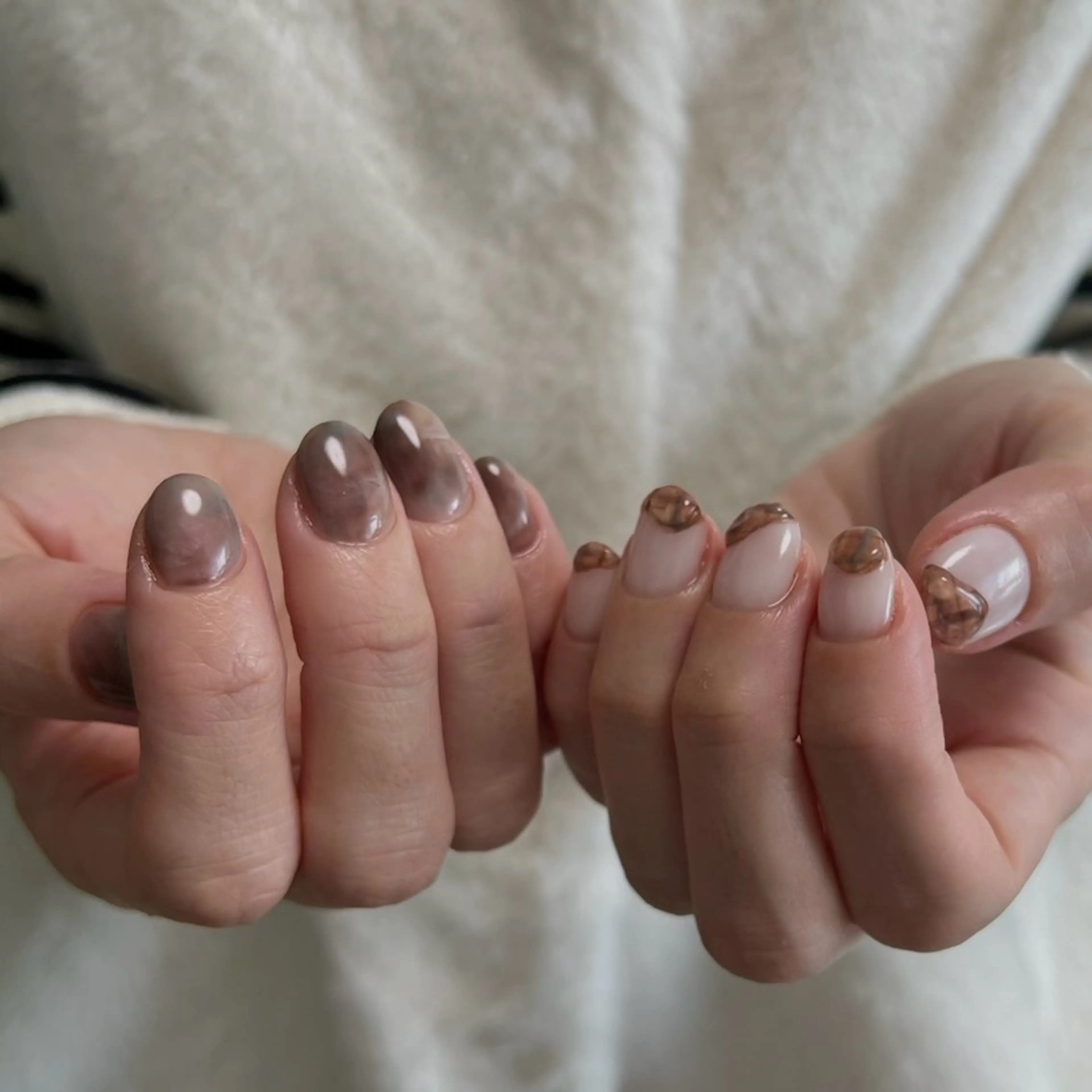 ネイル ハンドネイル ハンドケア nail salon una.のネイルデザイン