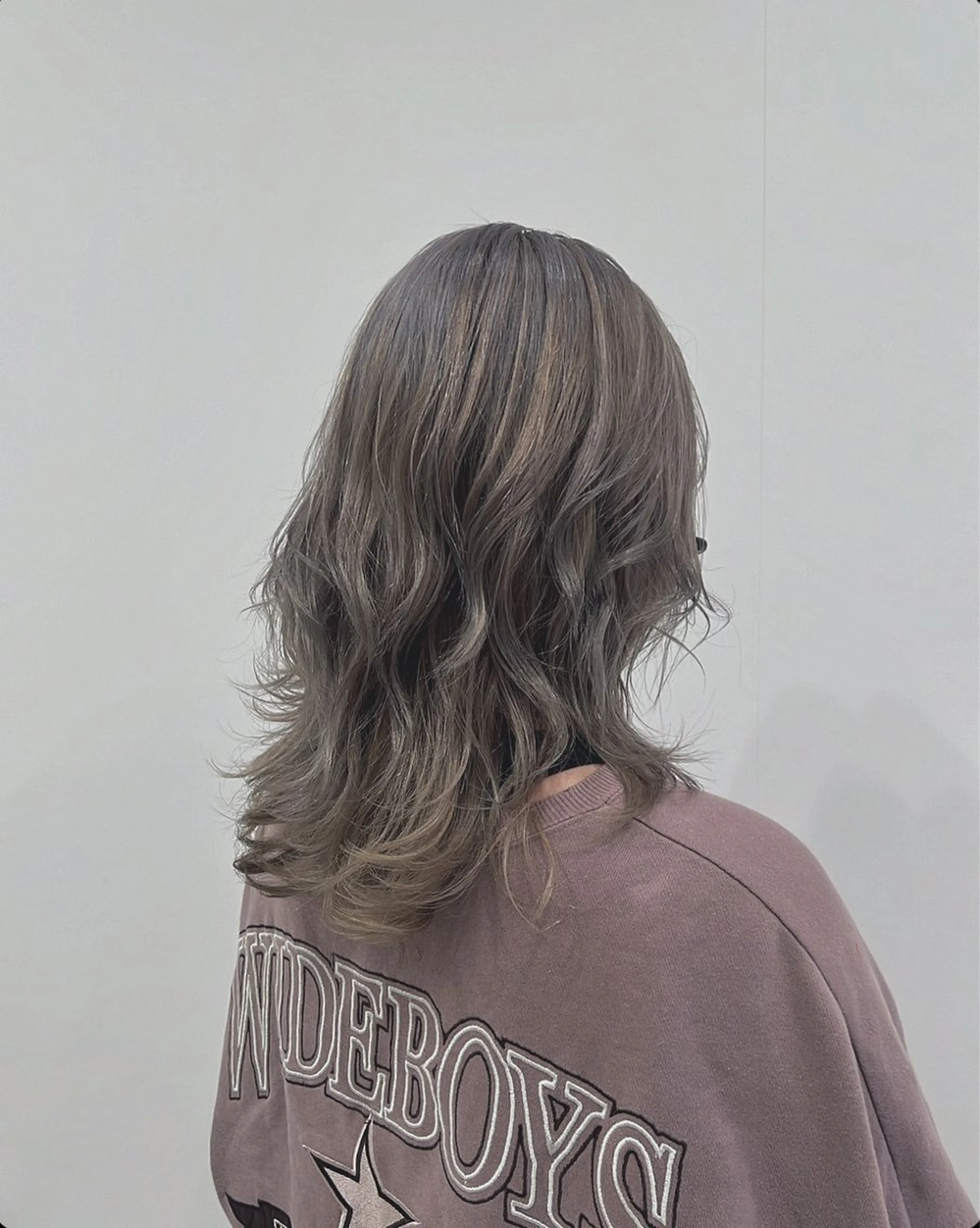 セミロング カラー 💖似合わせ💖 / 小川叶華のヘアスタイル