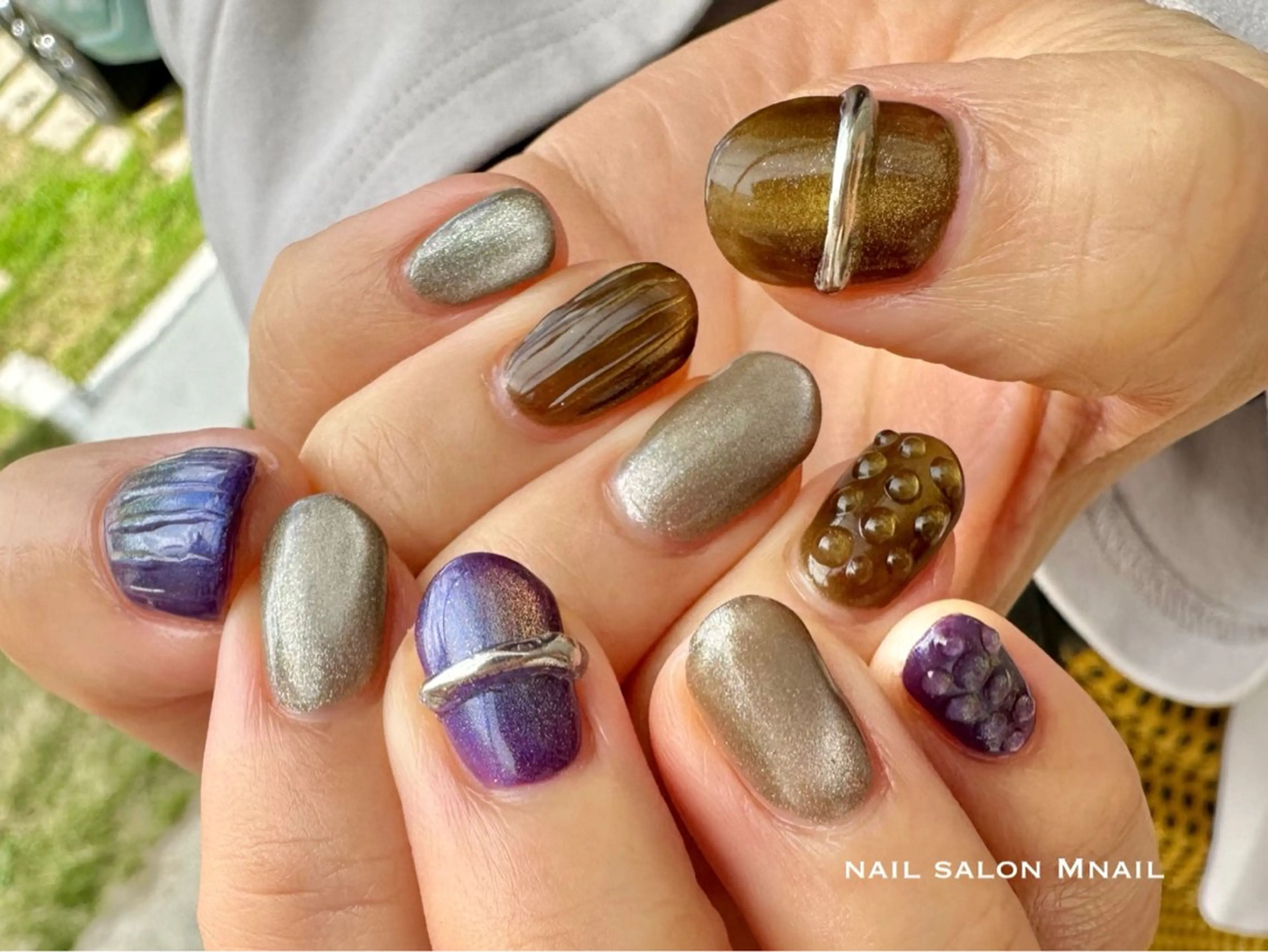 ネイル 持ち込み Mnail ちひろのネイルデザイン