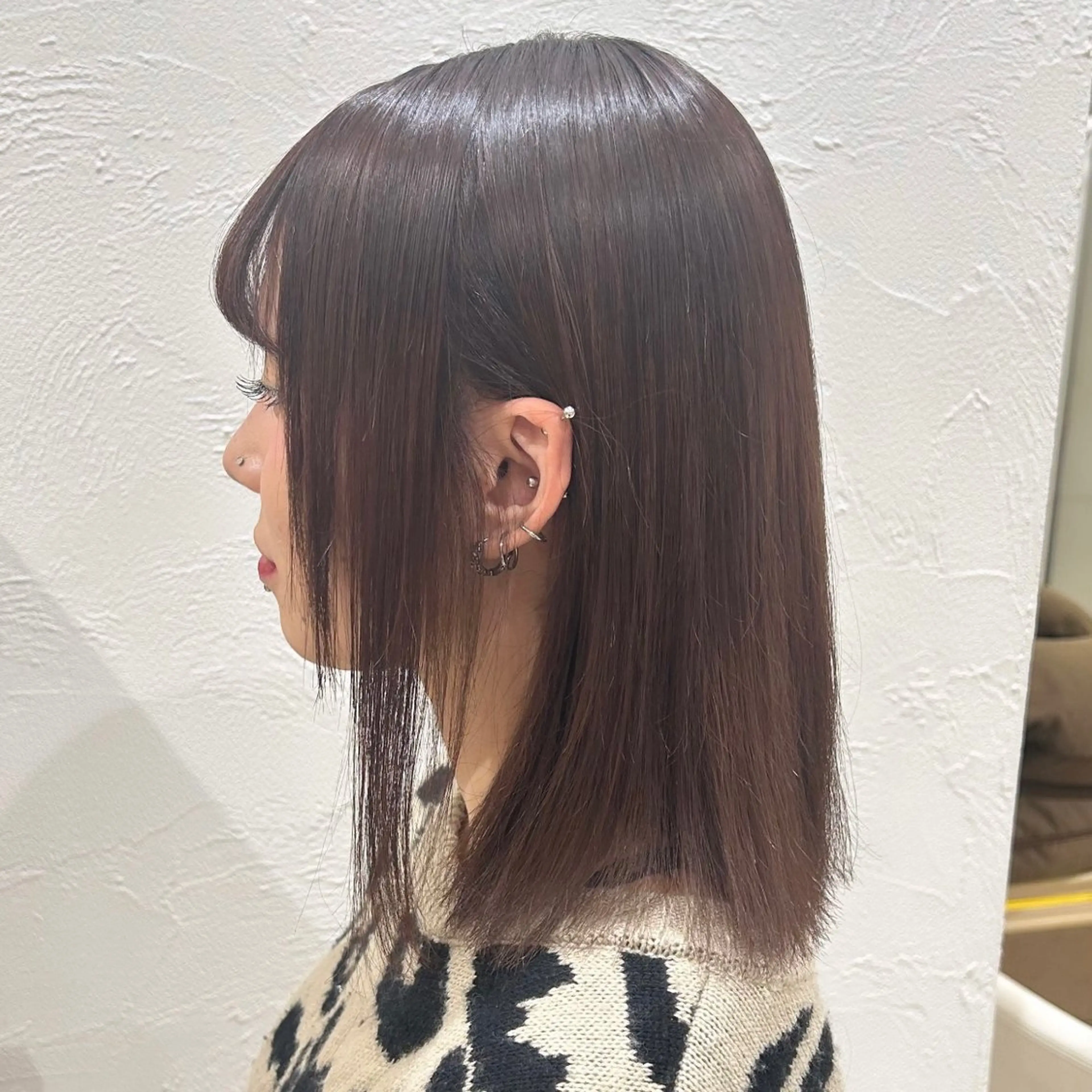 ミディアム ♡ RUNA ♡ モデル募集中🍒ྀིのヘアスタイル