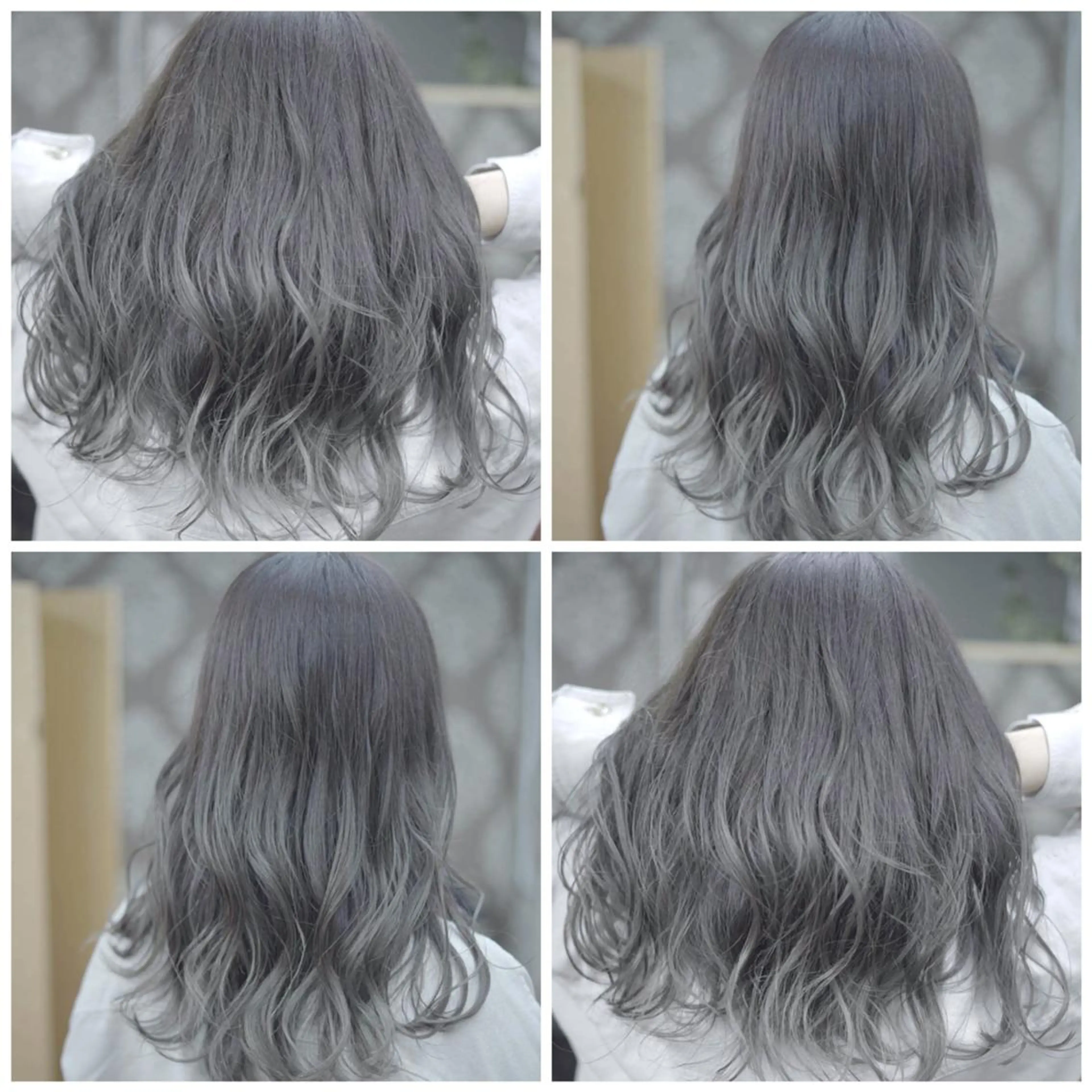 カラー ロング ヘアカラー トリートメント Crystal 船橋のヘアスタイル