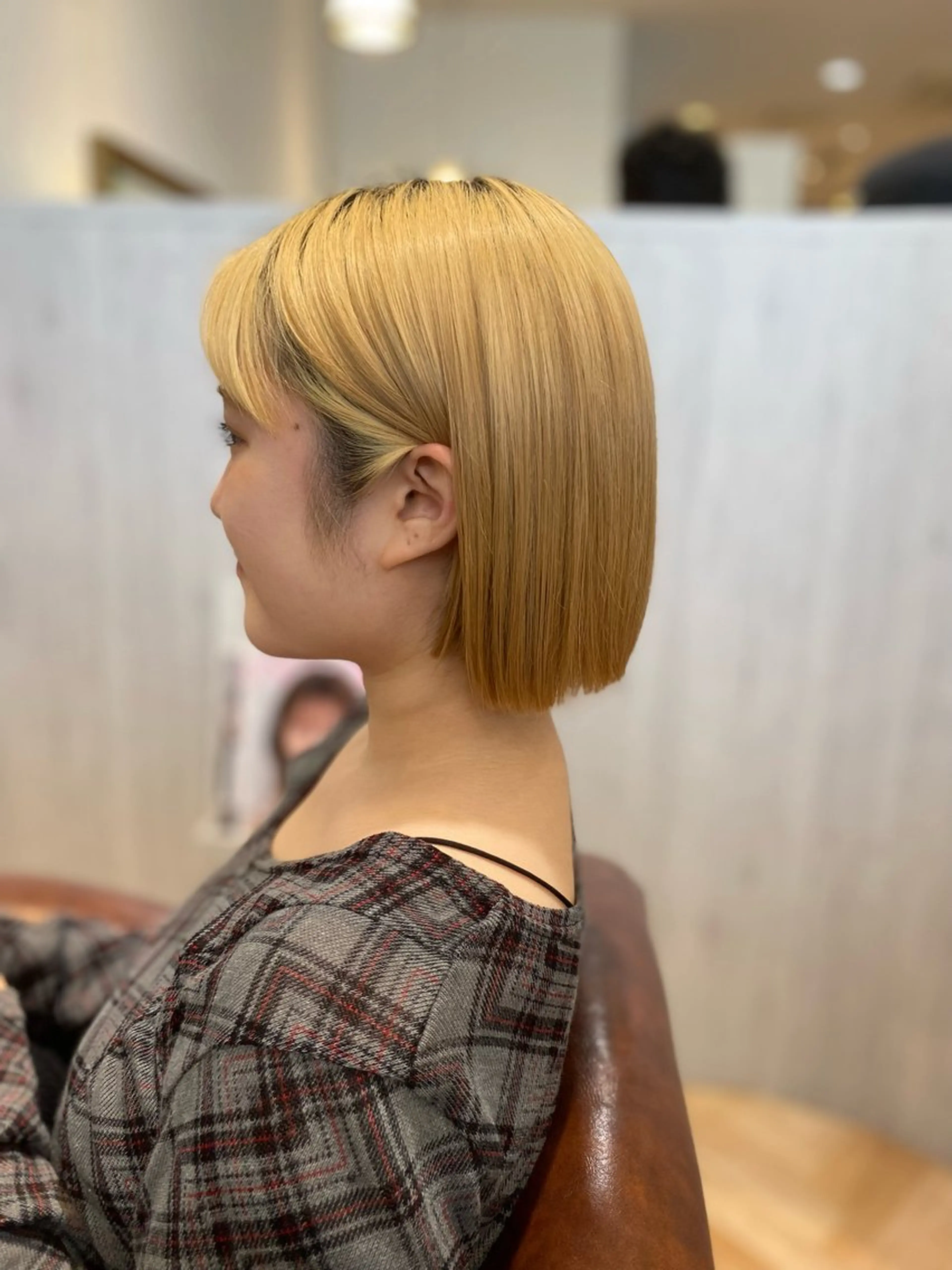 ショート ボブ 齋藤 優のヘアスタイル