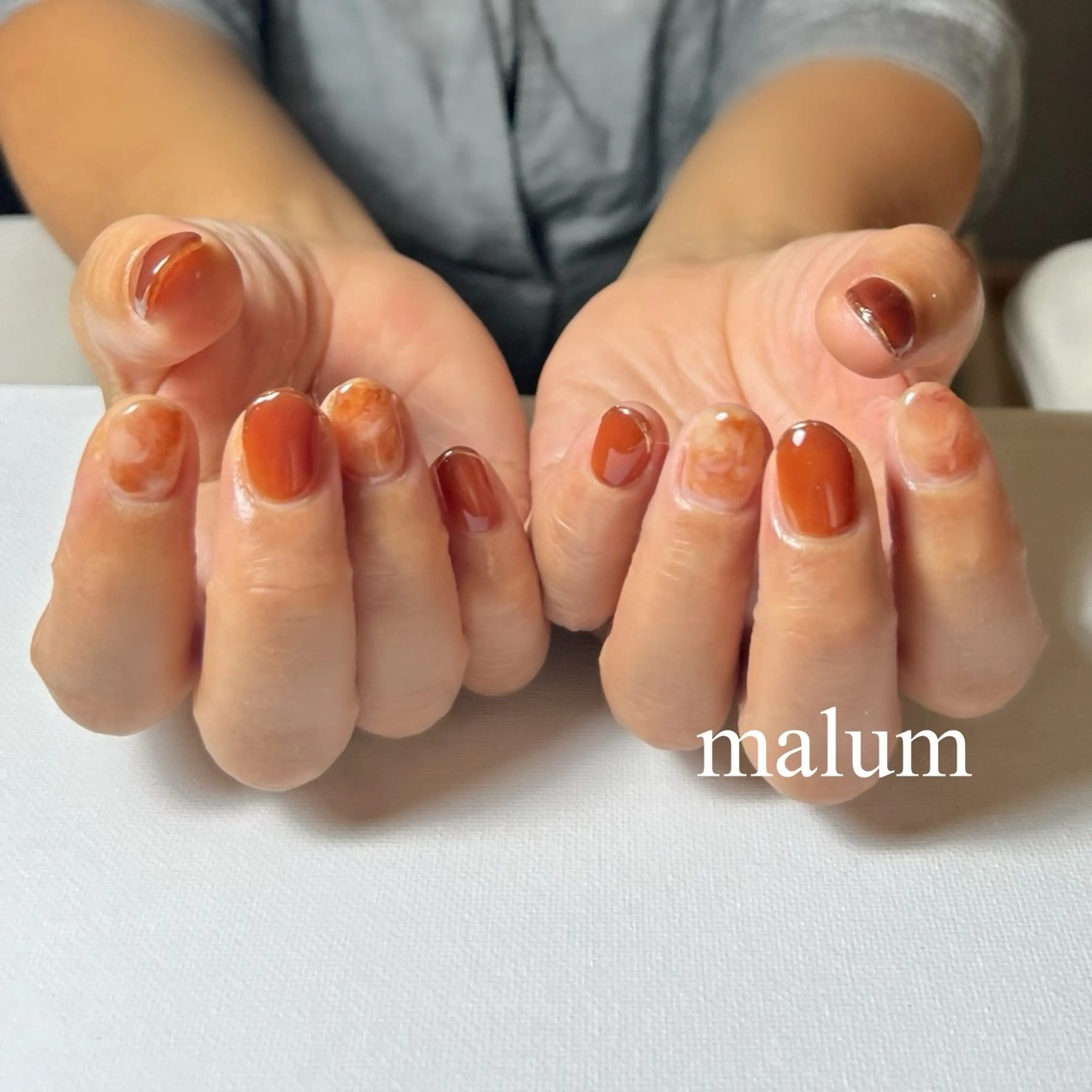ネイル ハンドネイル malum nailのネイルデザイン