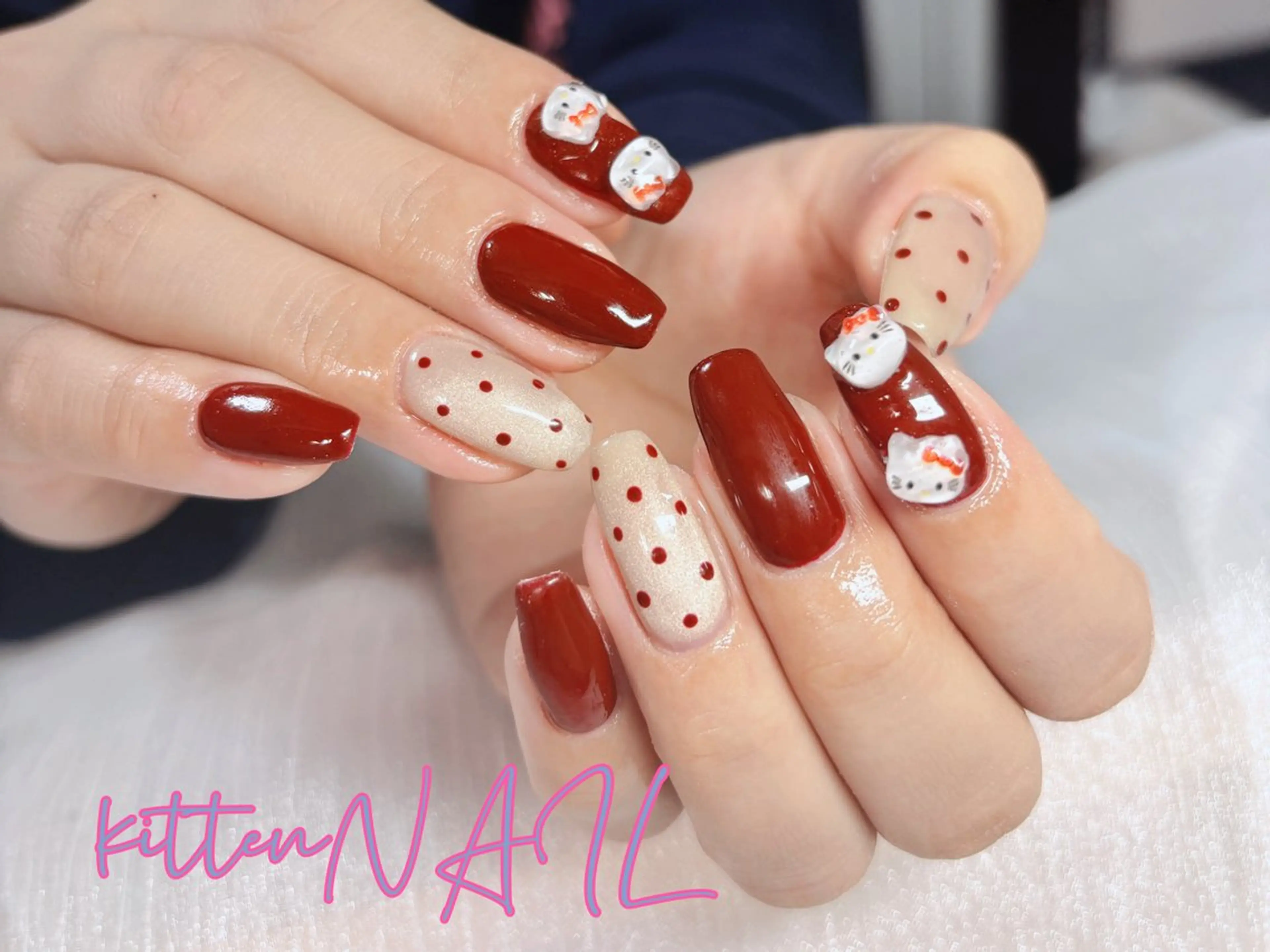 ネイル ハンドネイル ハンドケア コネコ ネイルサロンのネイルデザイン