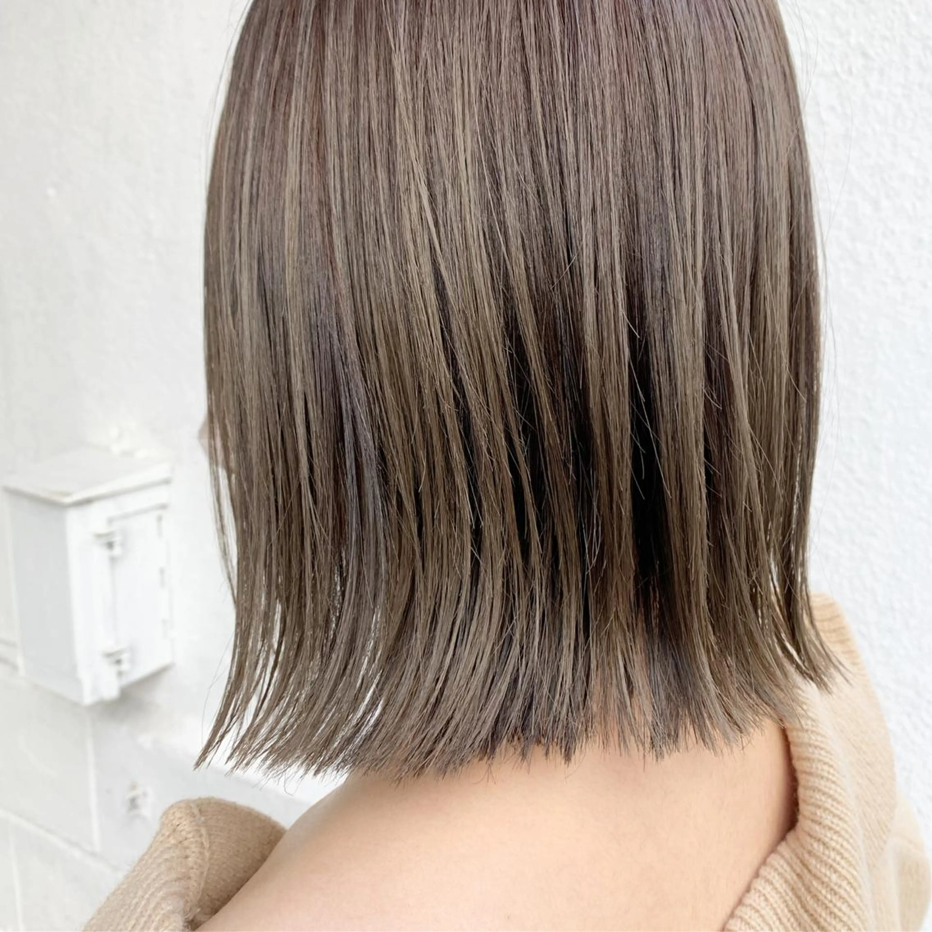 ミディアム ヘアカラー フリーランス　美容師 cayocoのヘアスタイル
