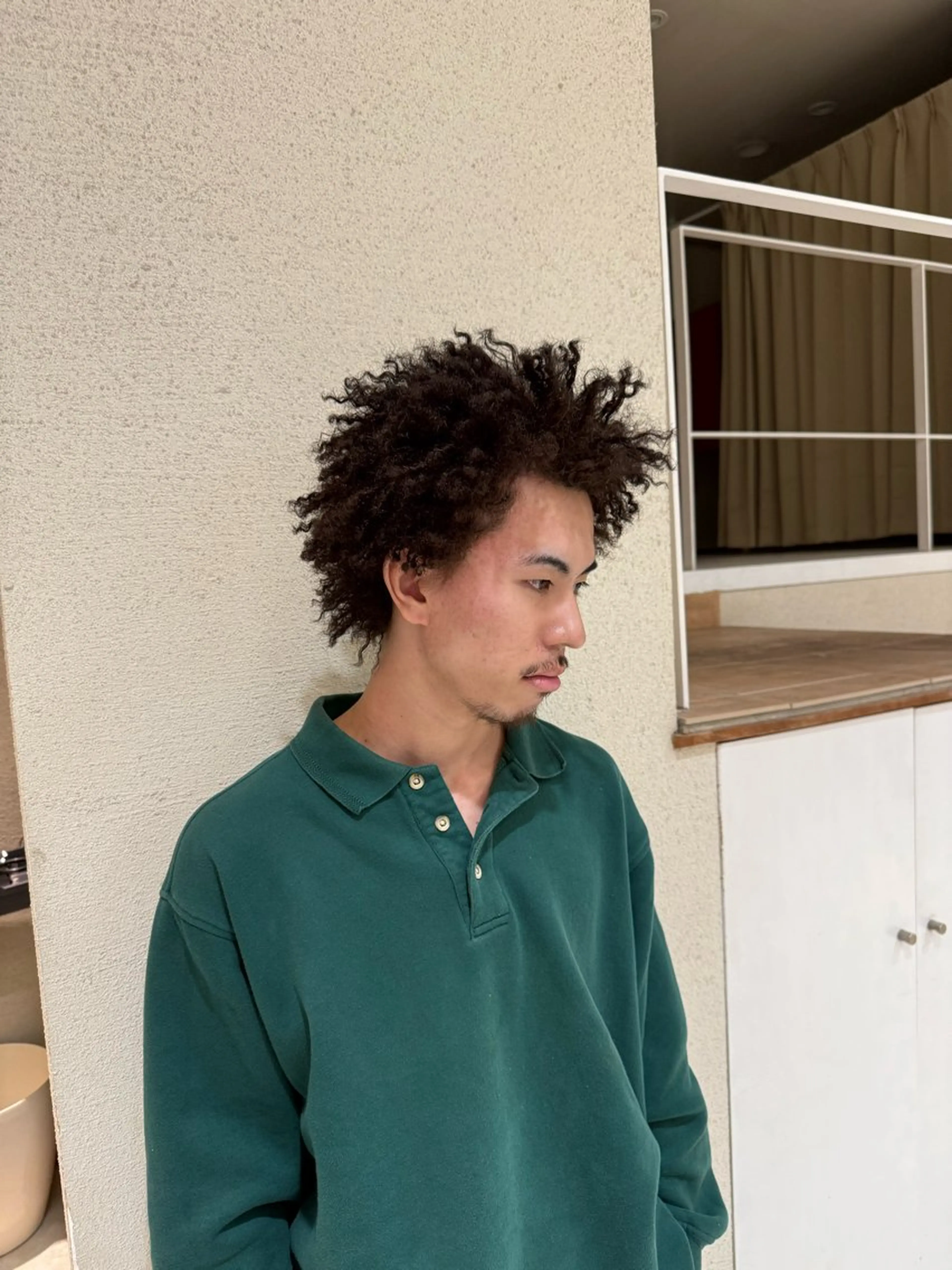 メンズ メンズパーマ カット パーマ 山田 愛斗のヘアスタイル