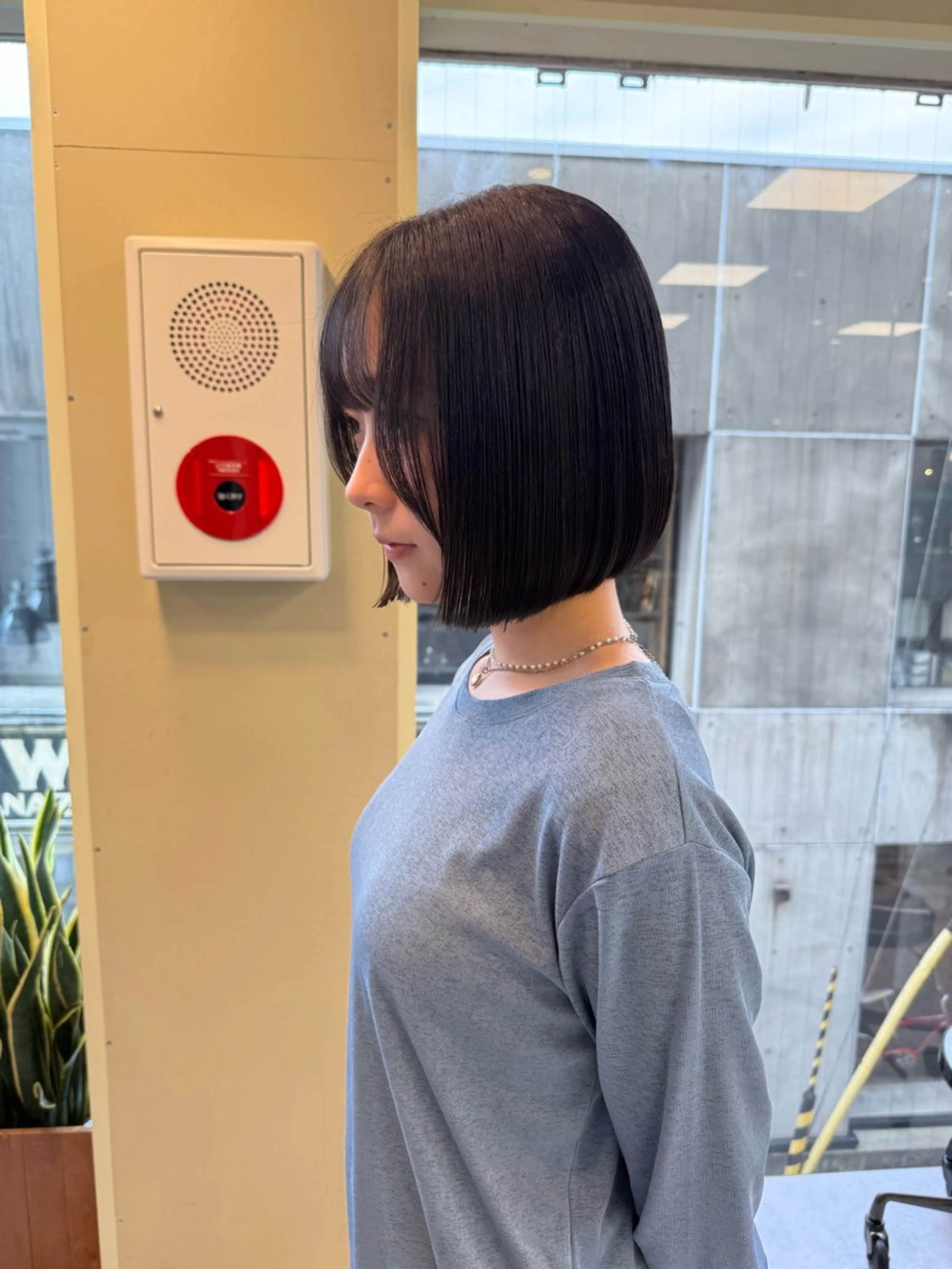 ショート カラー カット ヘアカラー トリートメント 伶風/デザインカット /ボブ/透明感カラーのヘアスタイル