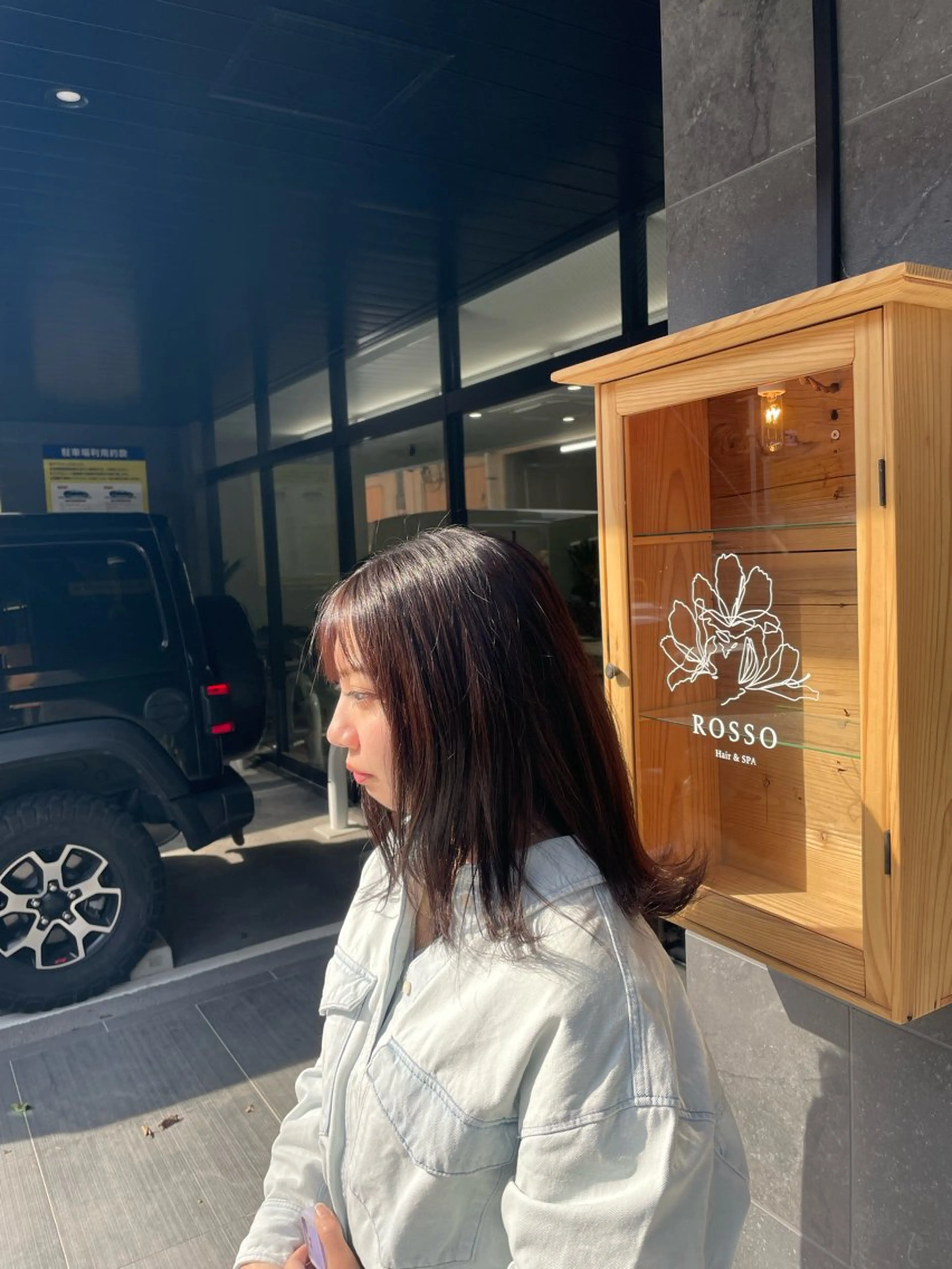 ミディアム 遠藤 健登のヘアスタイル