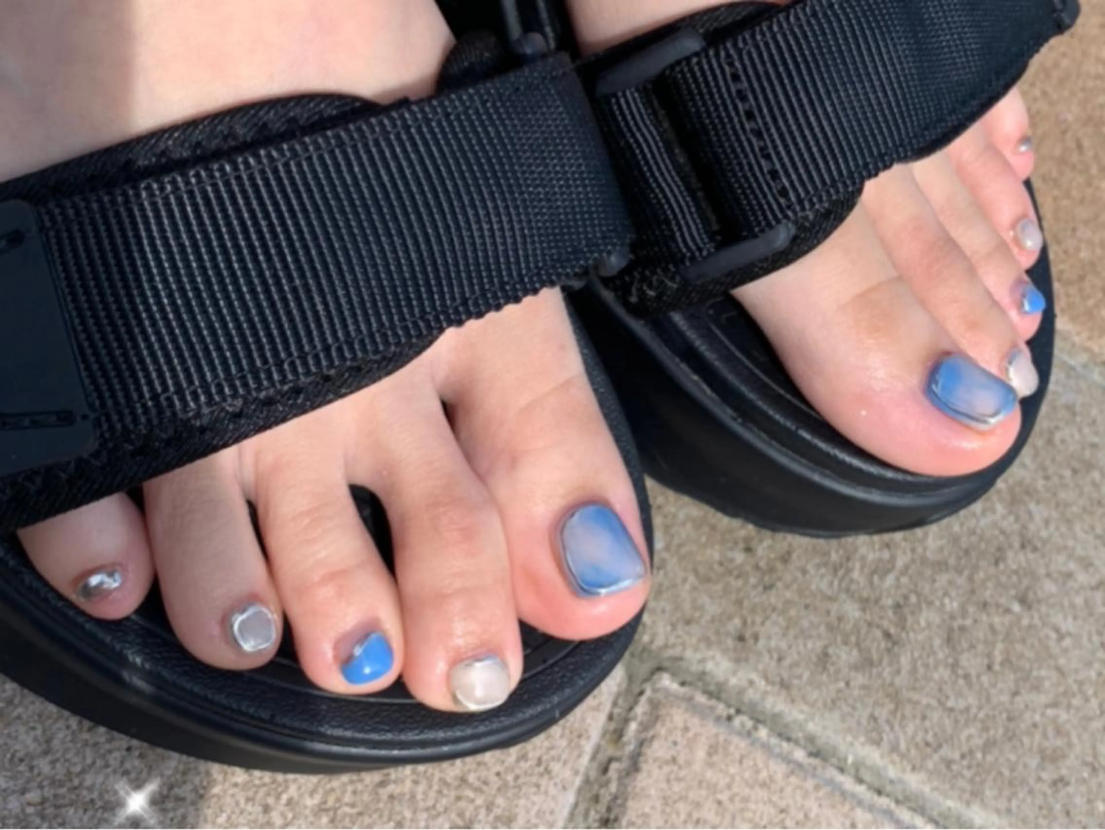 ネイル アートネイル ニュアンスネイル フットネイル 中川 愛理のその他イメージ