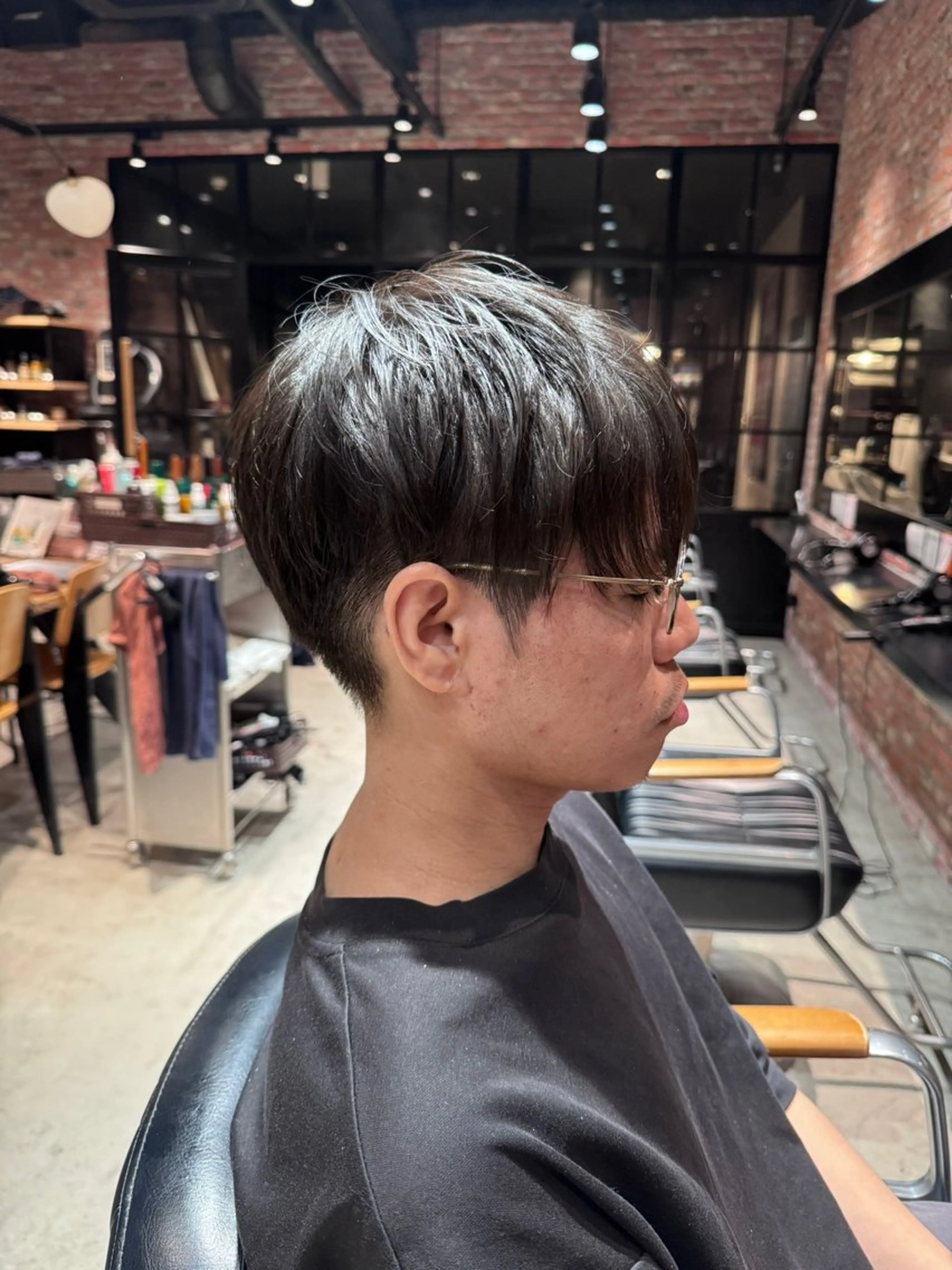 メンズ miyu ボブモデル募集中のヘアスタイル