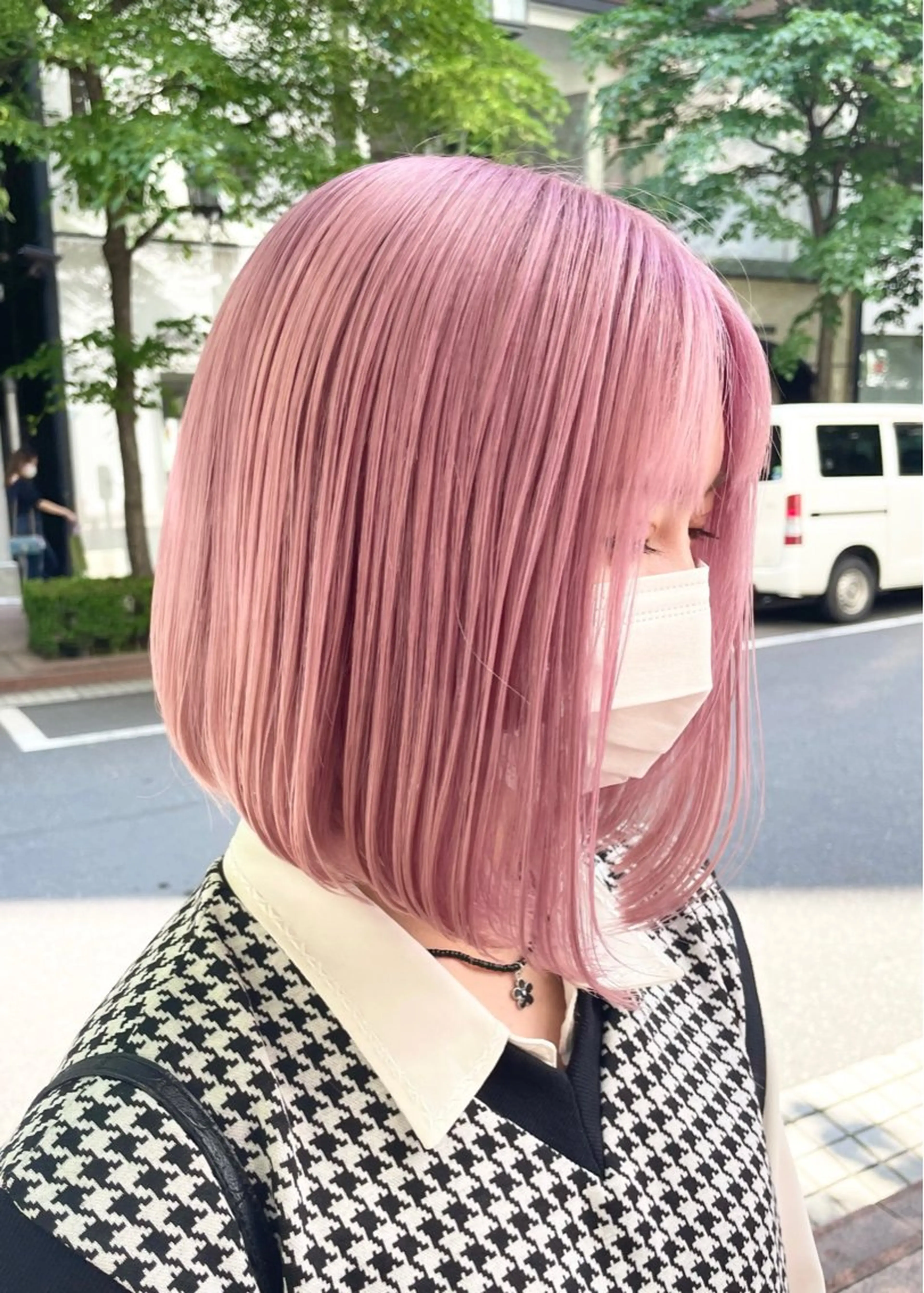 ミディアム stair:case 武蔵小杉所属・髪質改善/ハイトーン 特化🧡‬‪田中颯士のヘアスタイル