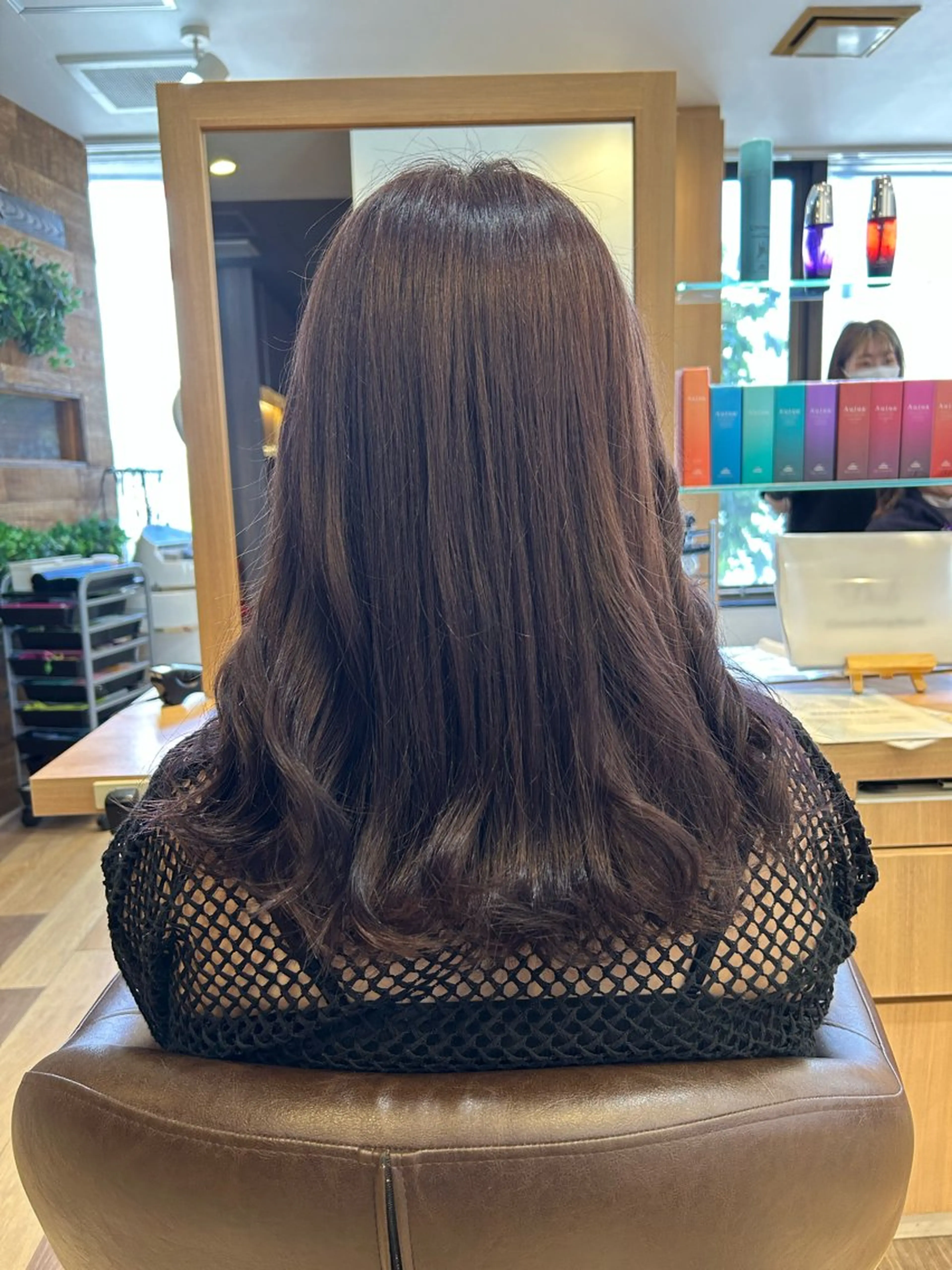 ロング ヘアカラー 後藤 莉子のヘアスタイル