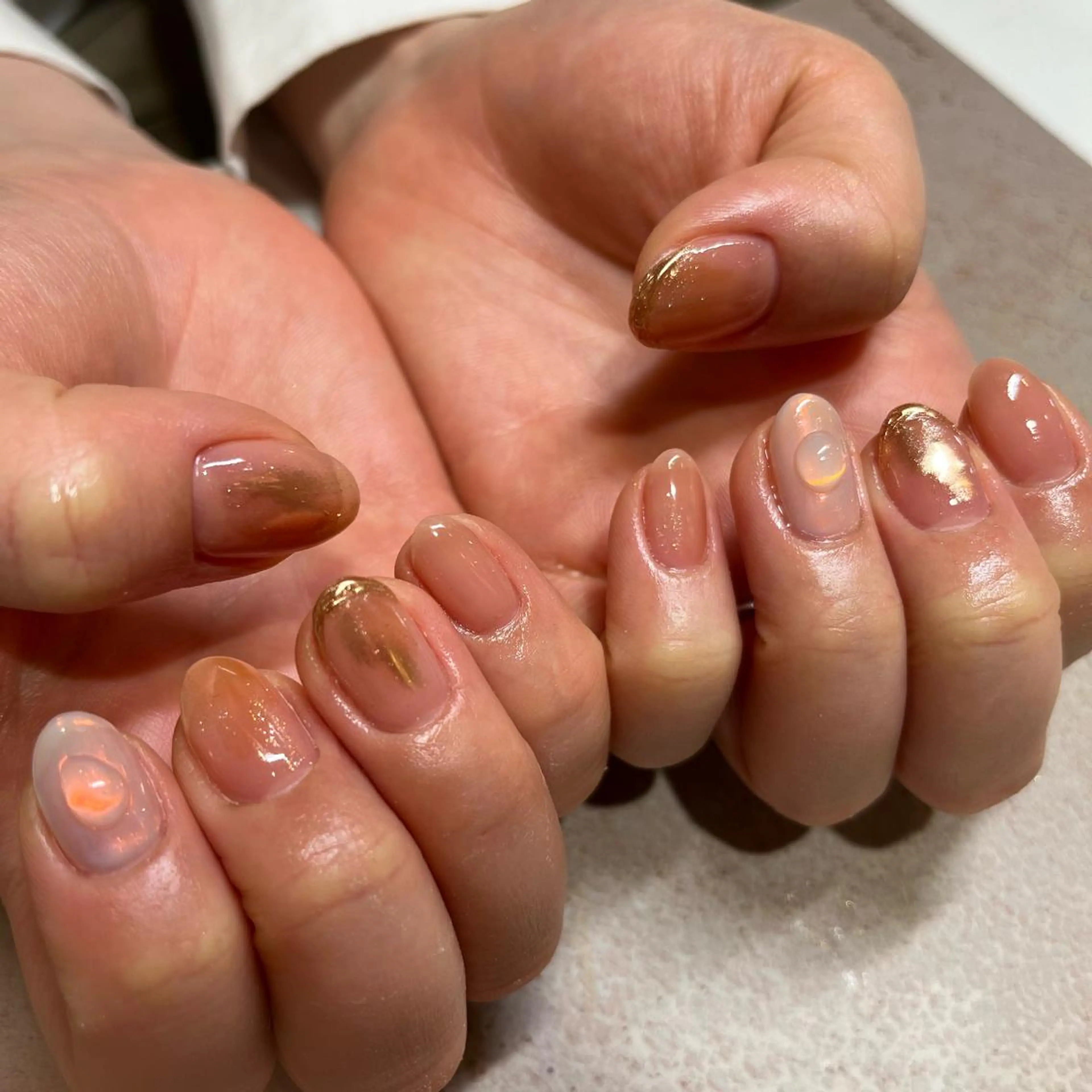 ネイル ニュアンスネイル Lia所属・eri chan nailのネイルデザイン