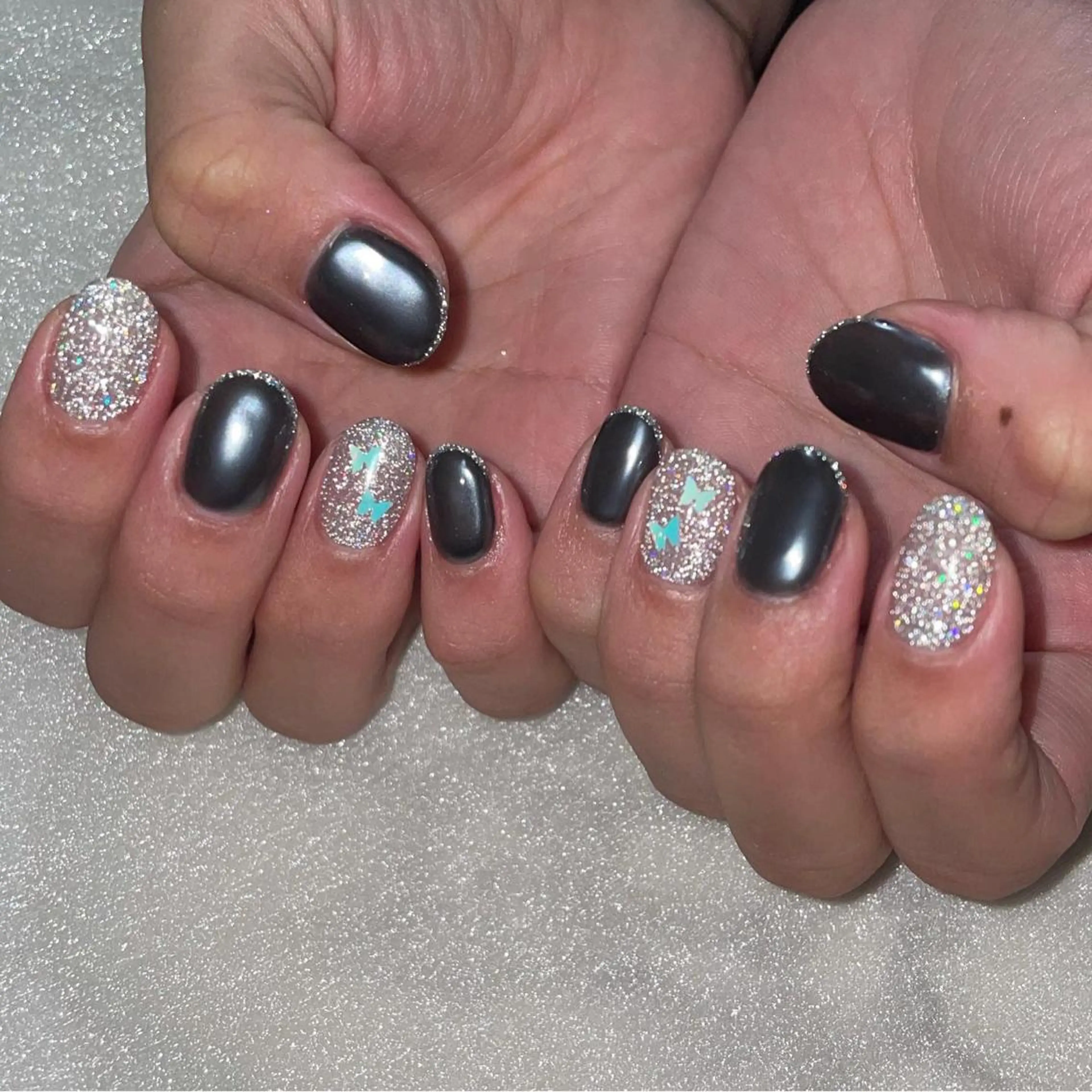 ネイル フラッシュネイル フレンチネイル ガーリー ハンドネイル ハンドケア lyly.nail所属・lylynail YUUKAのネイルデザイン