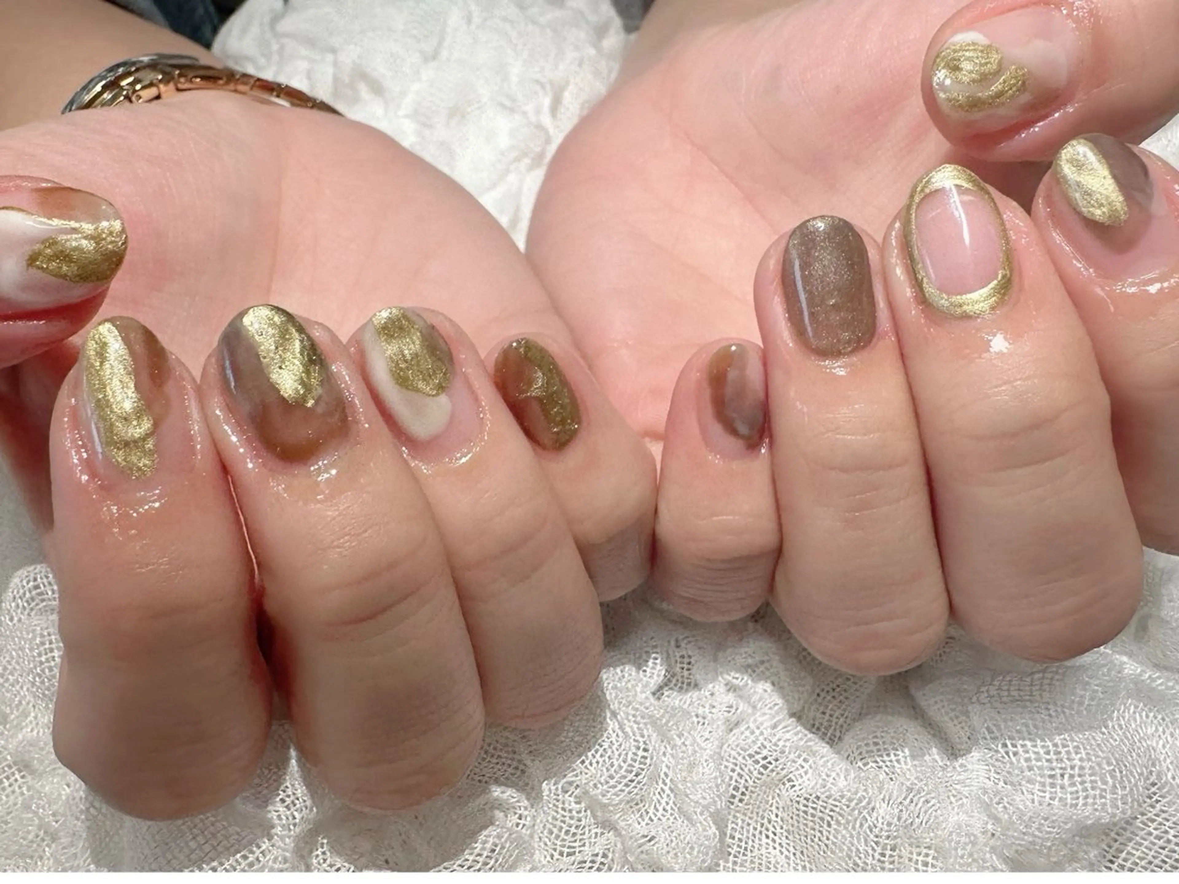 ネイル ニュアンスネイル Le Cre 🪽 Miyuki.のネイルデザイン