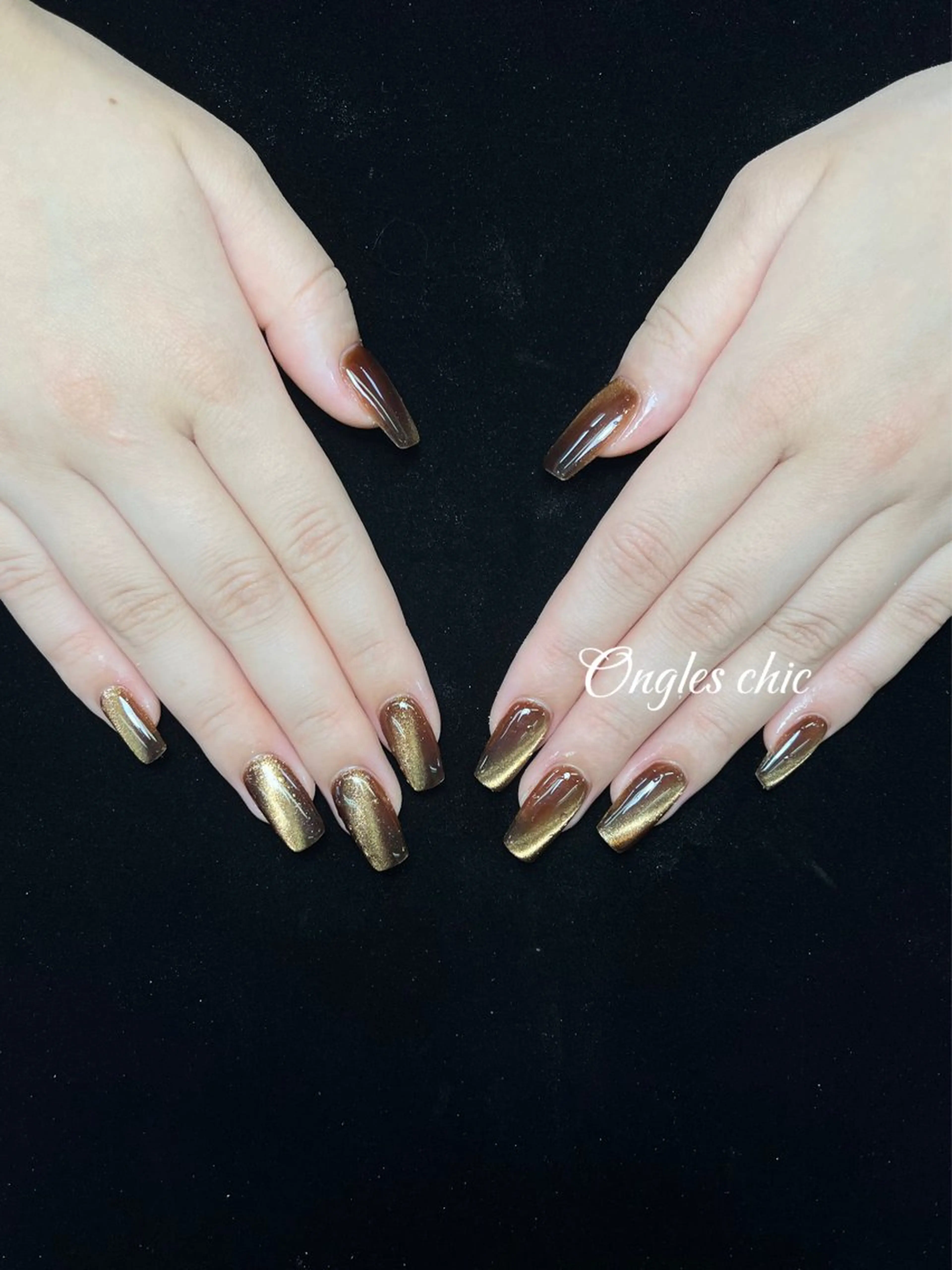 ネイル ハンドネイル ongles chicのネイルデザイン